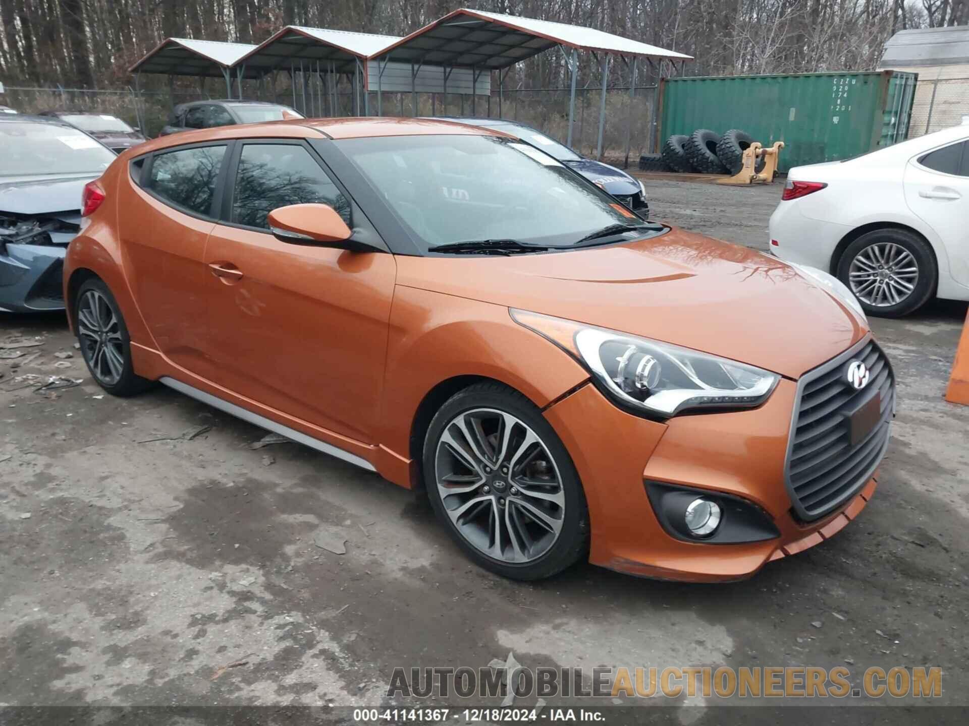 KMHTC6AE7GU274411 HYUNDAI VELOSTER 2016