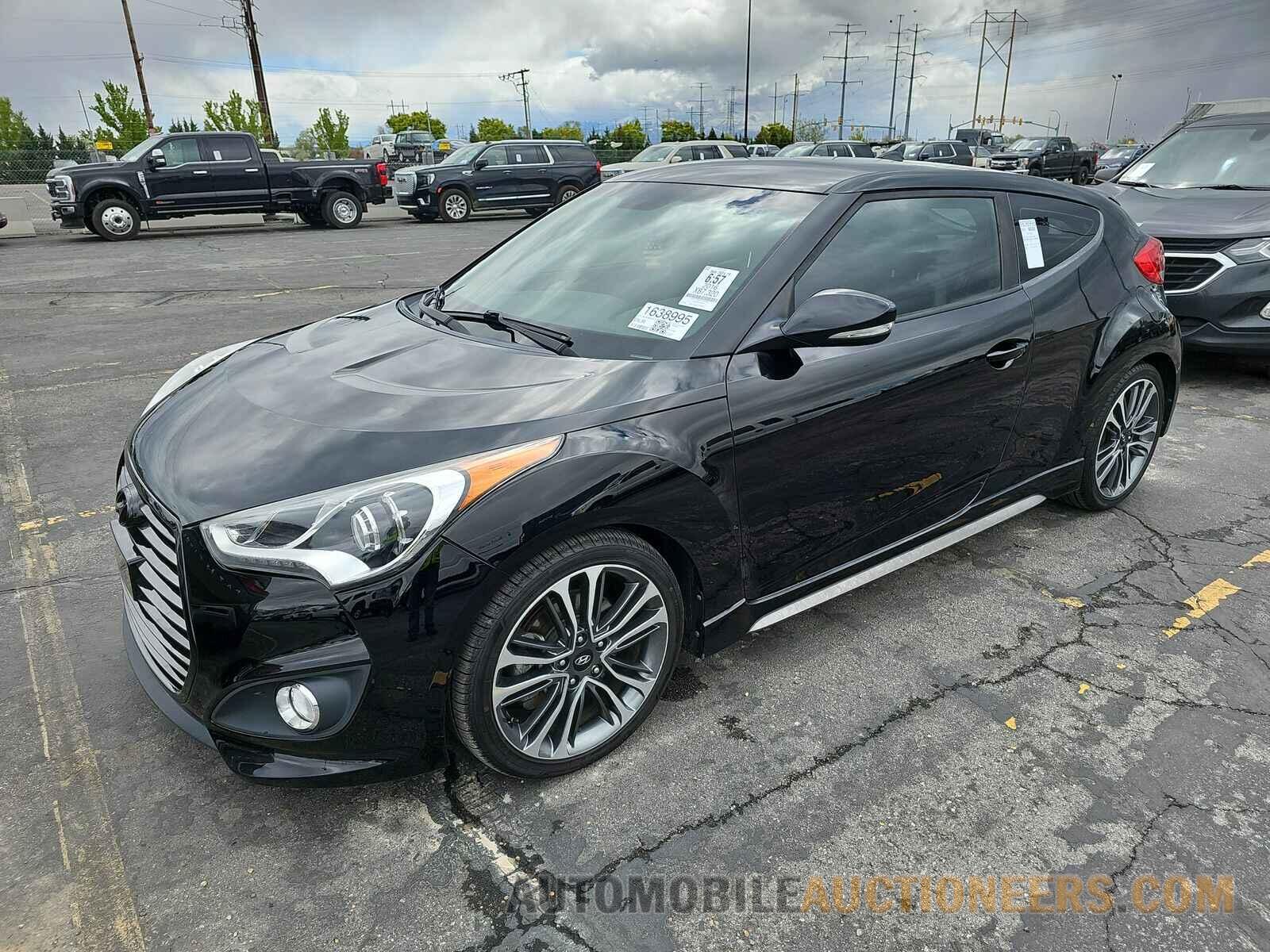 KMHTC6AE7GU286493 Hyundai Veloster 2016