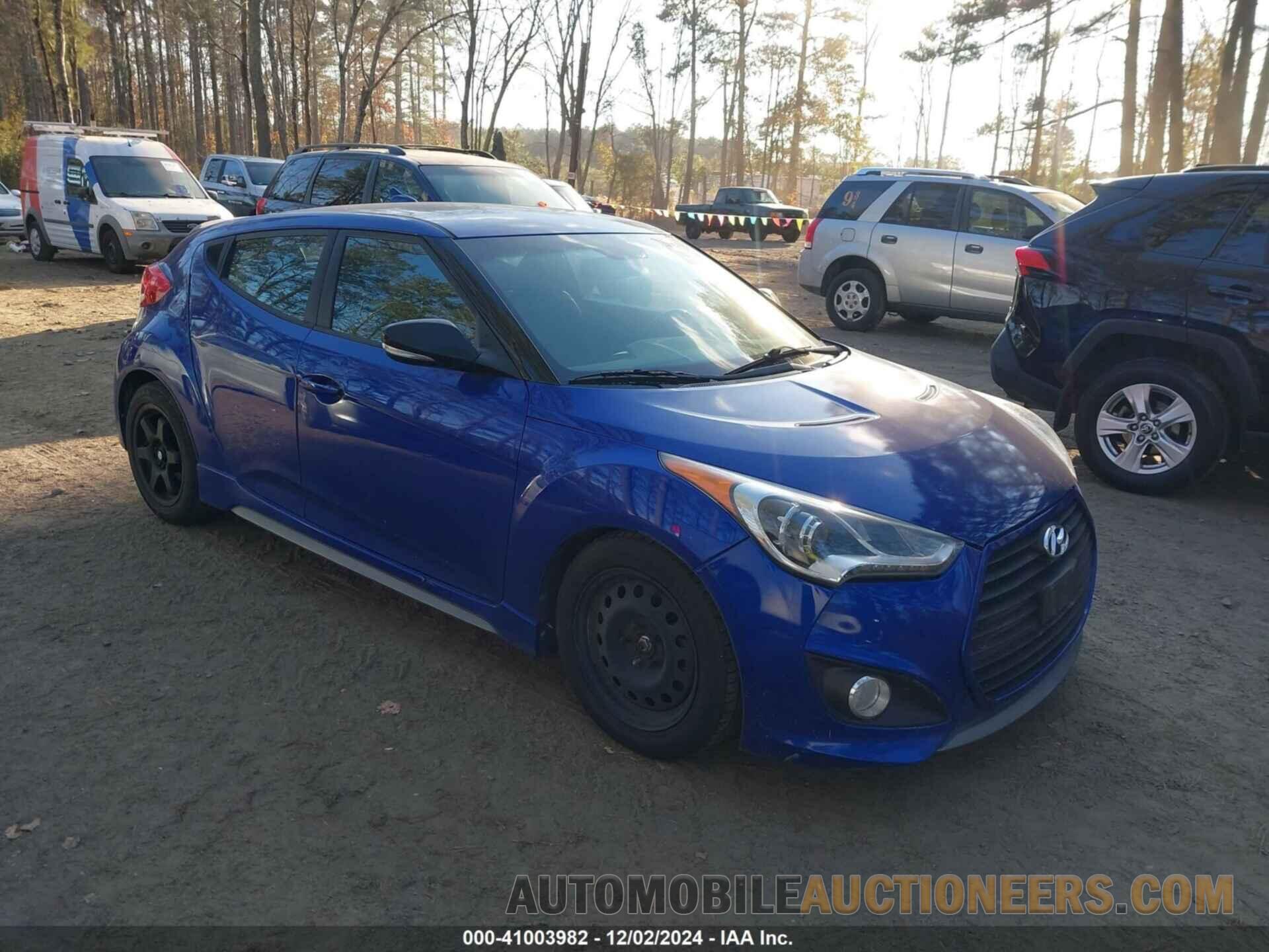 KMHTC6AE8DU128630 HYUNDAI VELOSTER 2013