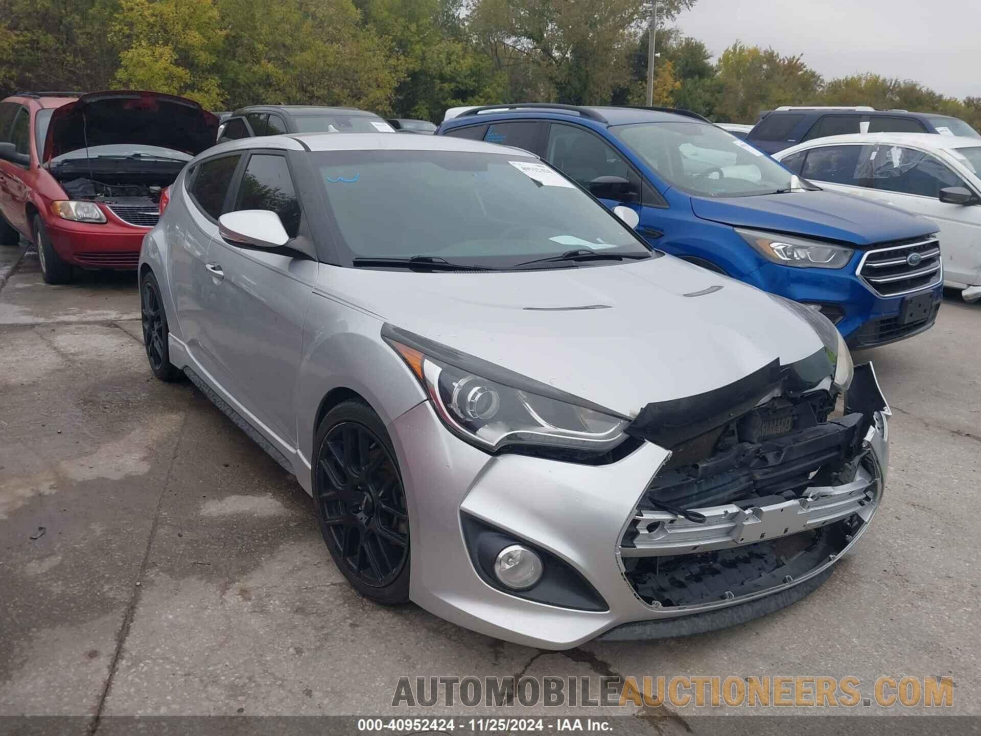 KMHTC6AE8DU146836 HYUNDAI VELOSTER 2013