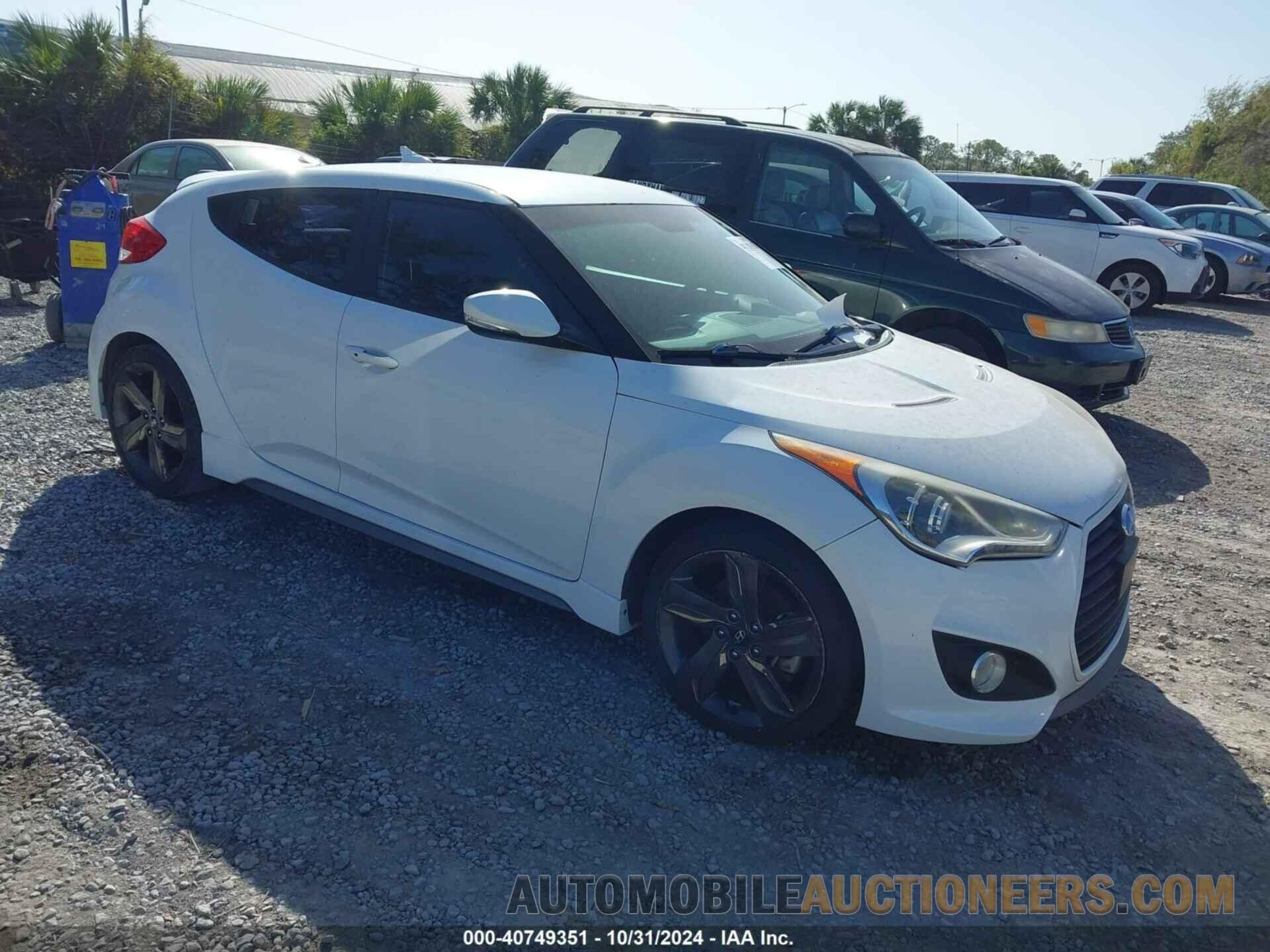 KMHTC6AE8EU199778 HYUNDAI VELOSTER 2014