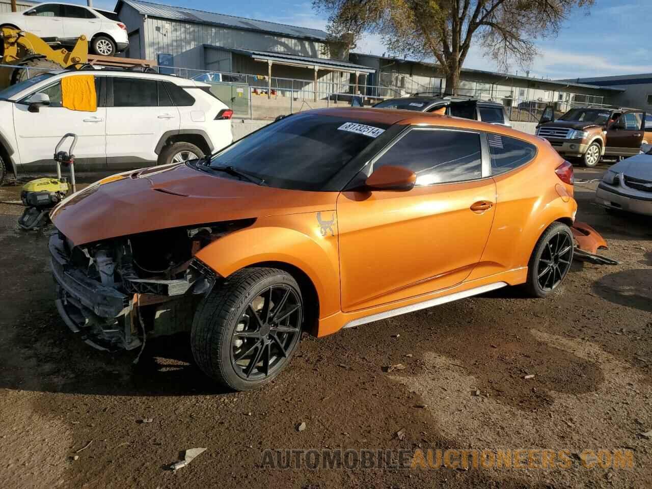 KMHTC6AE8FU233672 HYUNDAI VELOSTER 2015