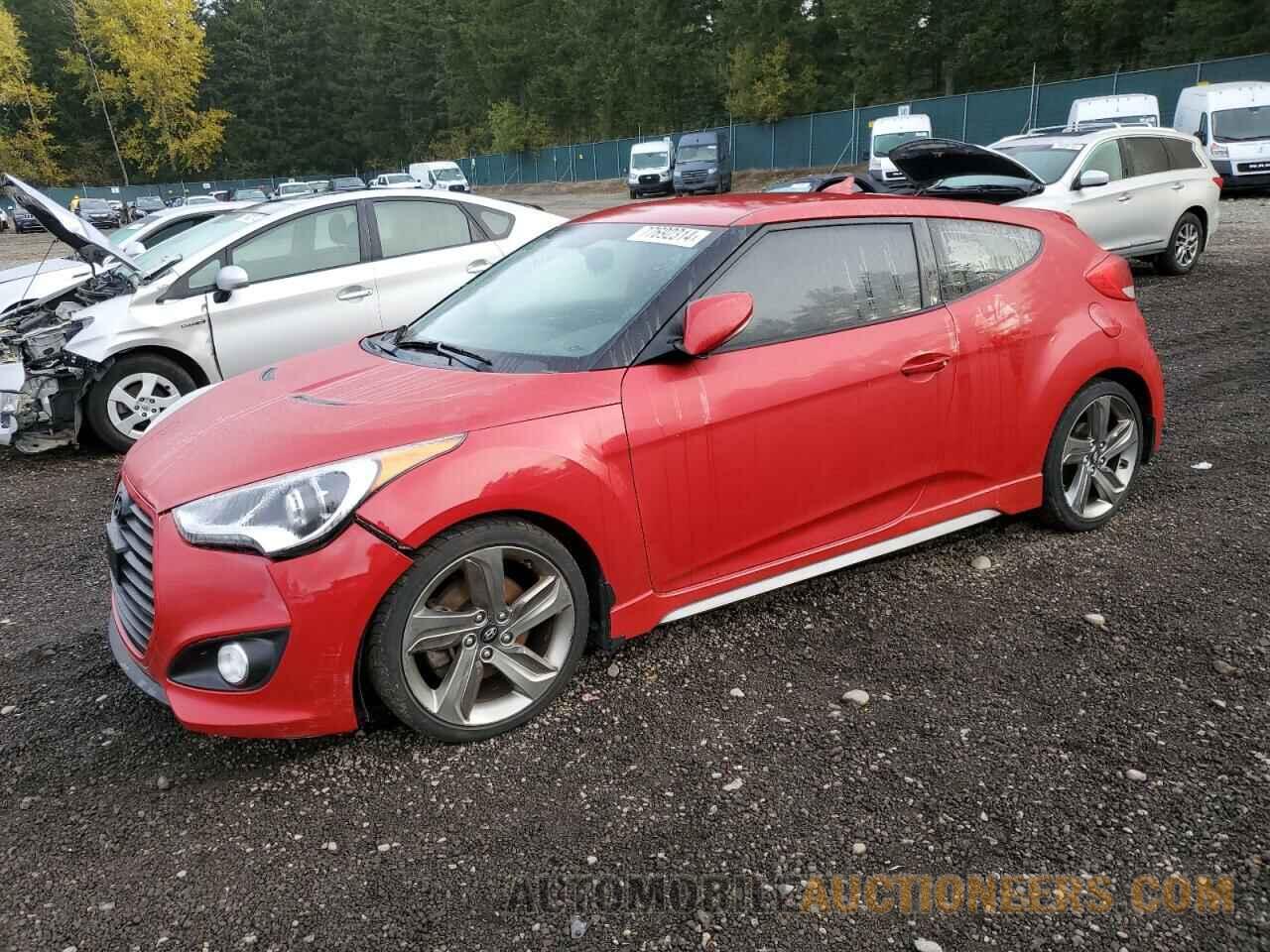 KMHTC6AE8FU240248 HYUNDAI VELOSTER 2015