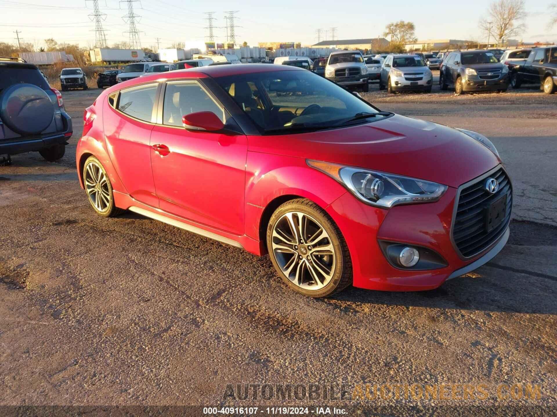 KMHTC6AE8GU253468 HYUNDAI VELOSTER 2016