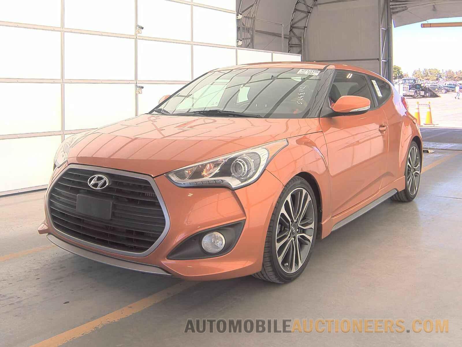 KMHTC6AE8GU256869 Hyundai Veloster 2016