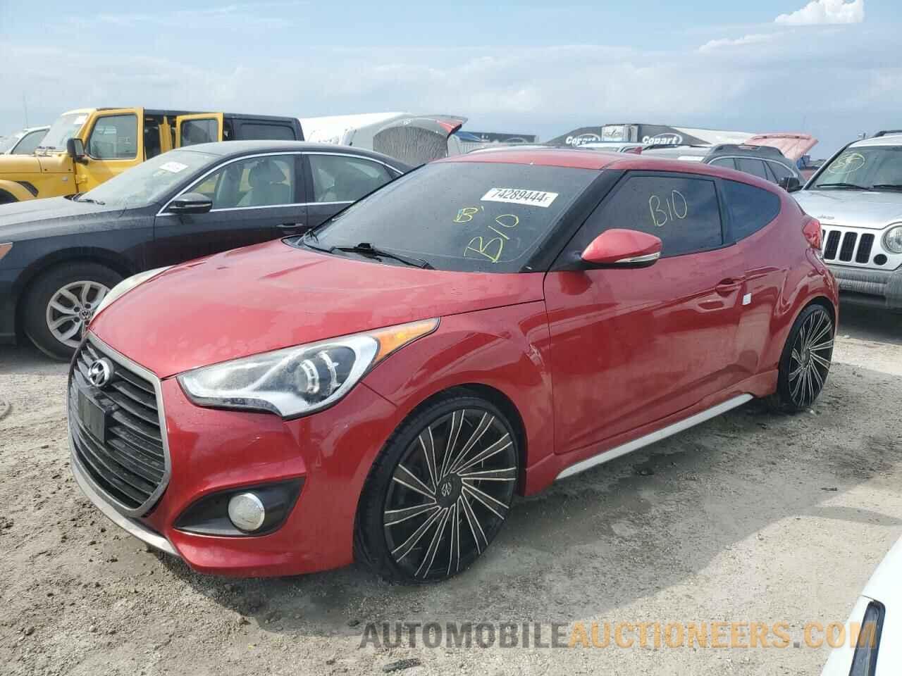 KMHTC6AE8GU281304 HYUNDAI VELOSTER 2016