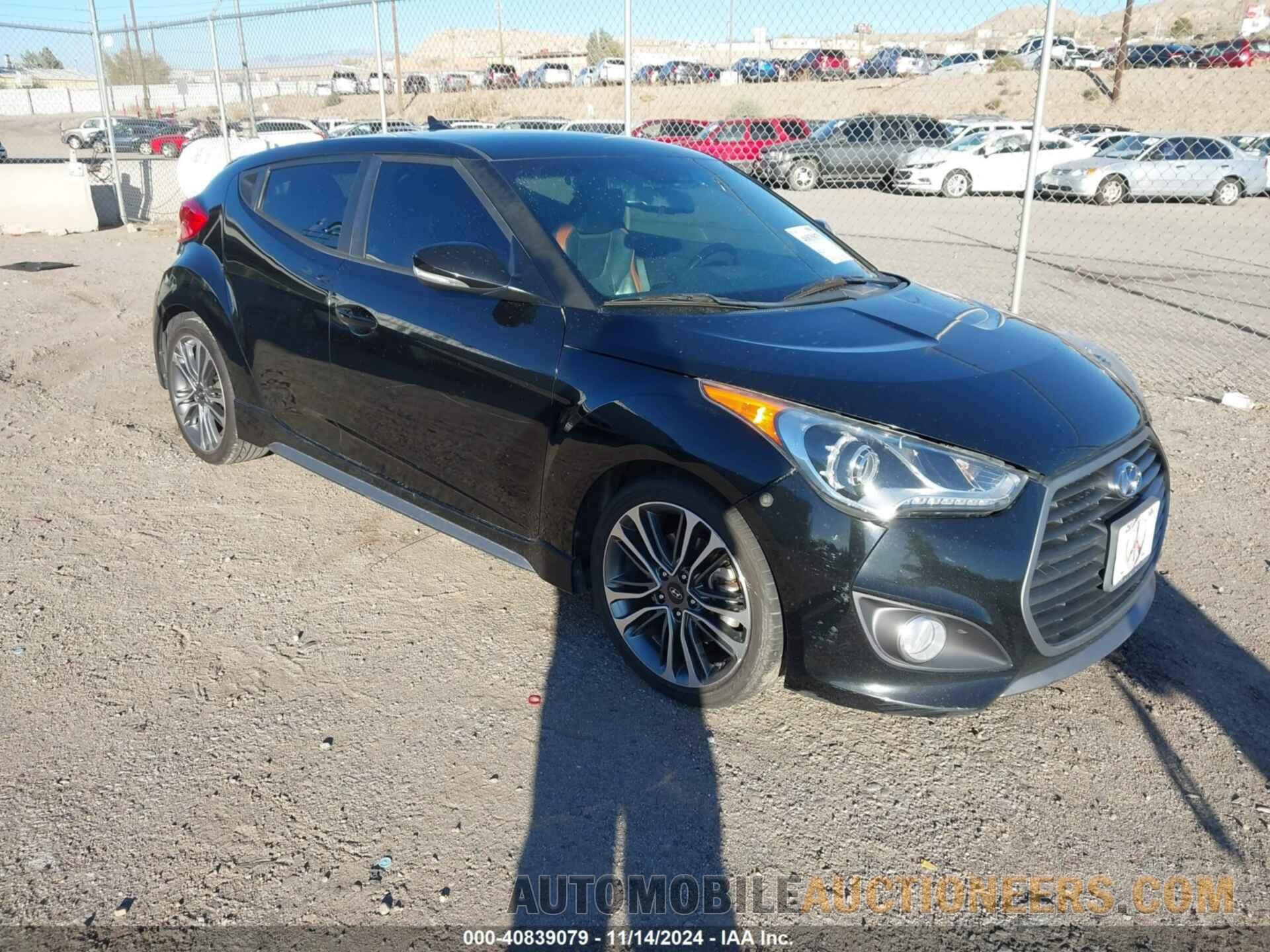 KMHTC6AE8GU287801 HYUNDAI VELOSTER 2016