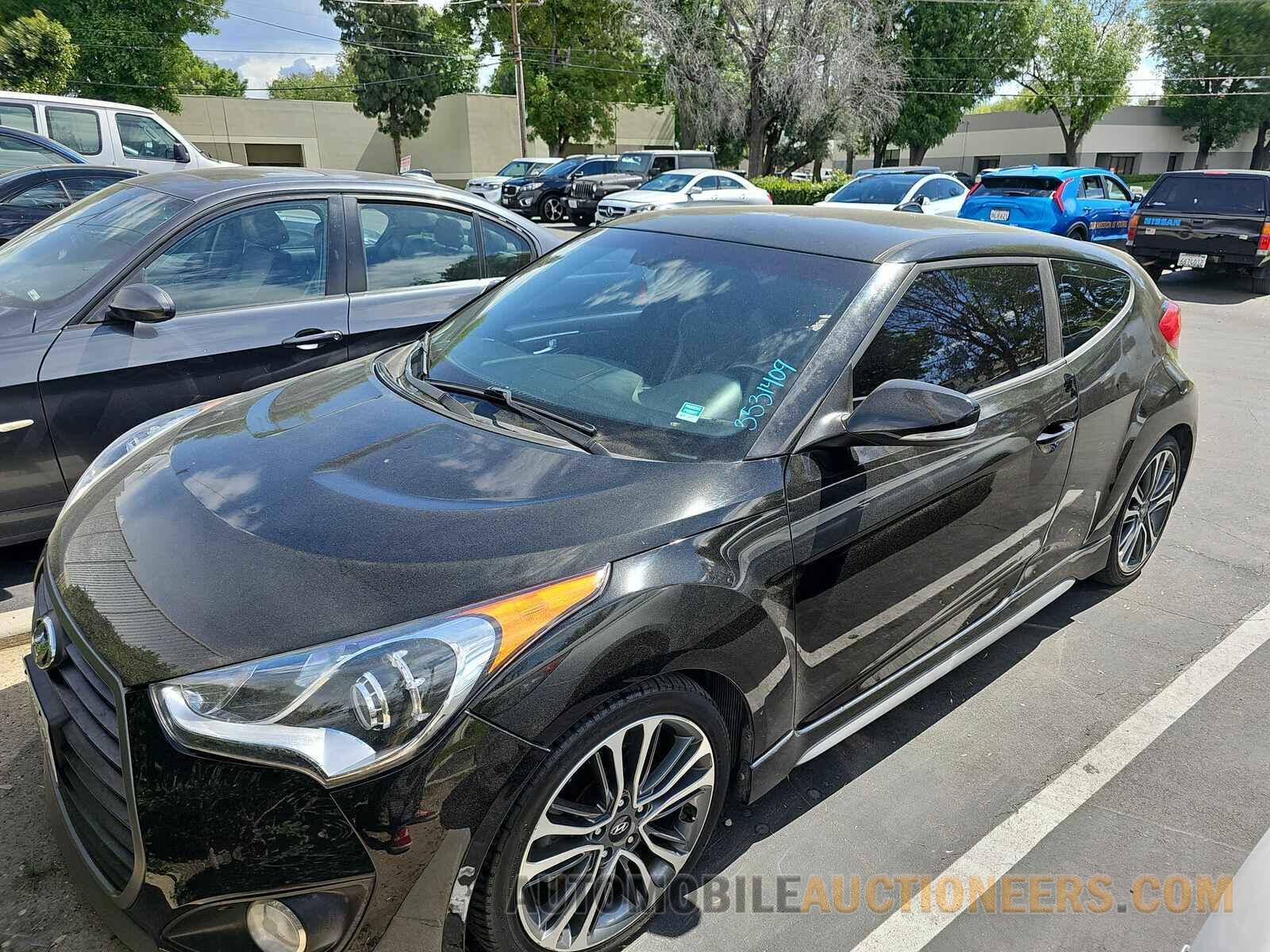 KMHTC6AE8GU293985 Hyundai Veloster 2016