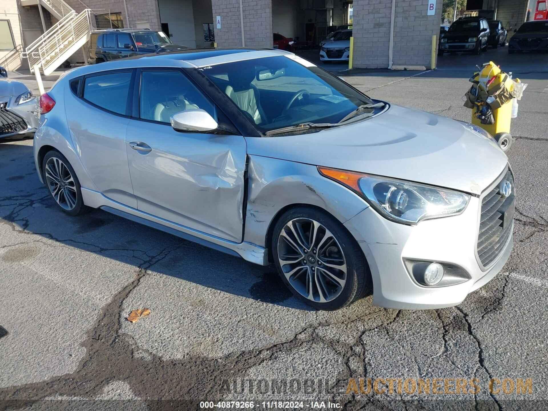 KMHTC6AE8GU295915 HYUNDAI VELOSTER 2016