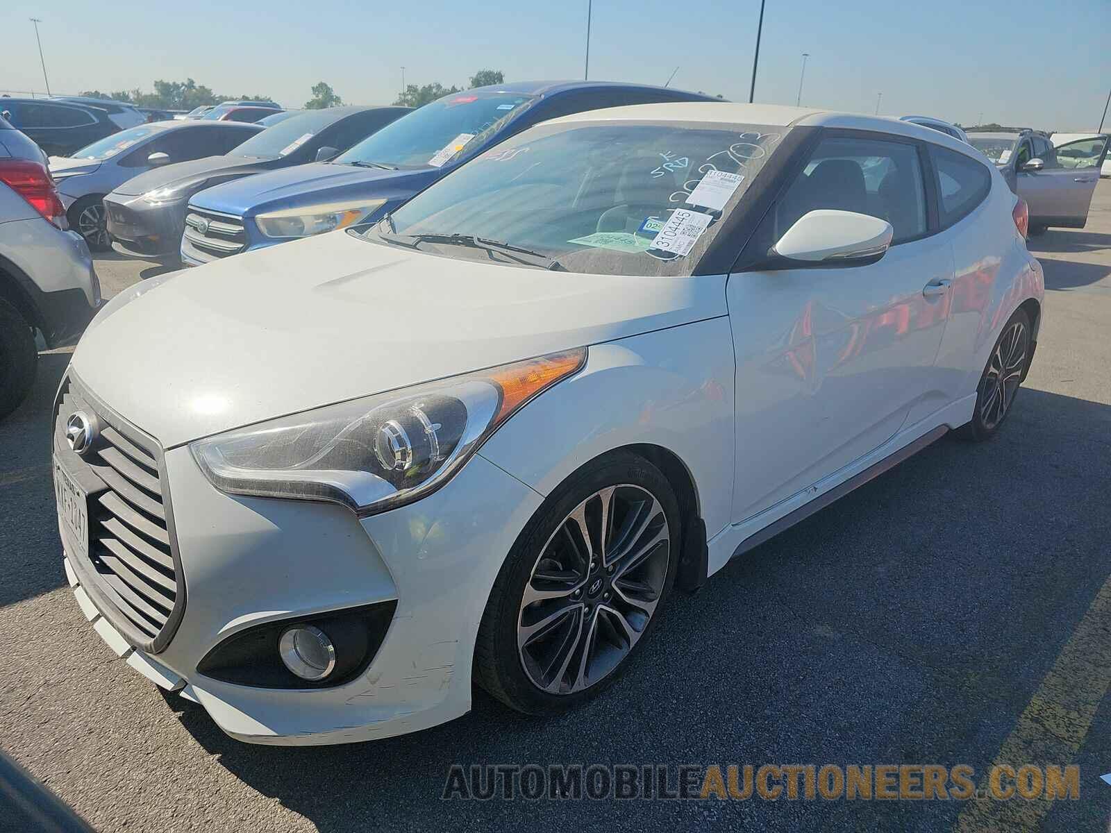 KMHTC6AE8GU302703 Hyundai Veloster 2016