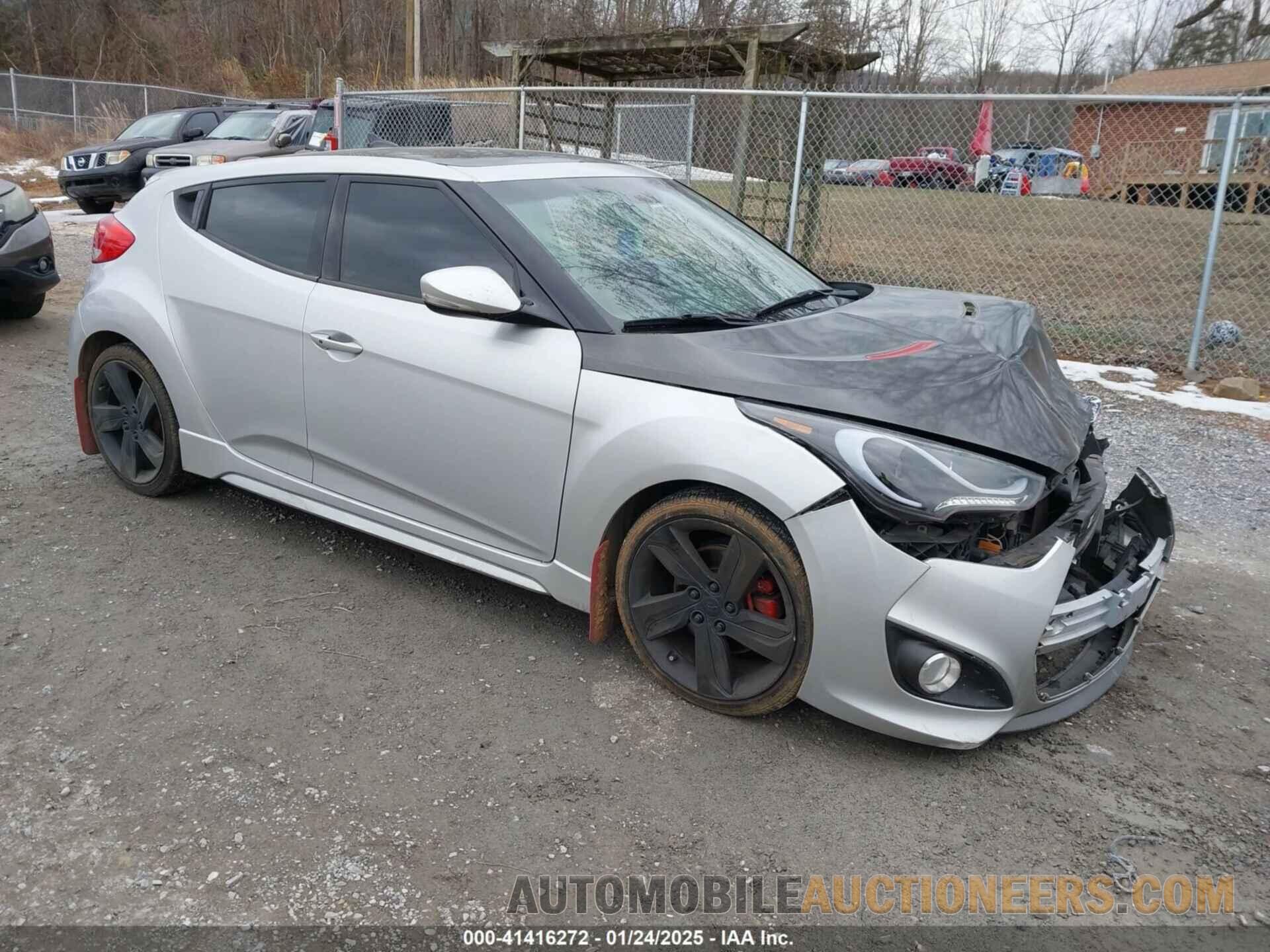 KMHTC6AE9DU116258 HYUNDAI VELOSTER 2013