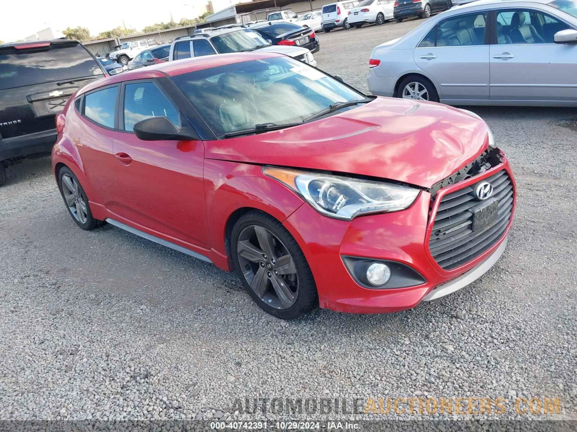 KMHTC6AE9DU146683 HYUNDAI VELOSTER 2013