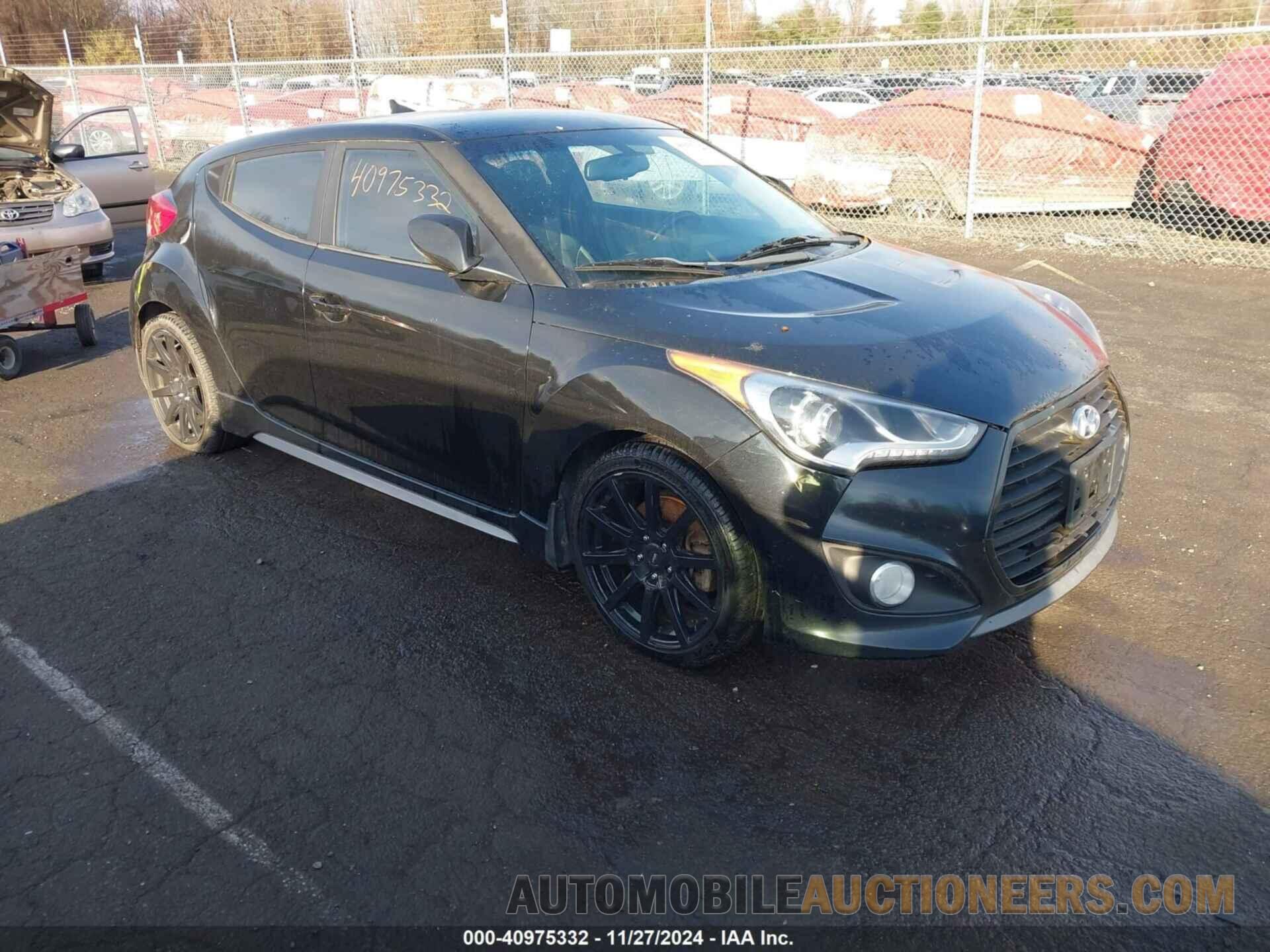 KMHTC6AE9EU191396 HYUNDAI VELOSTER 2014