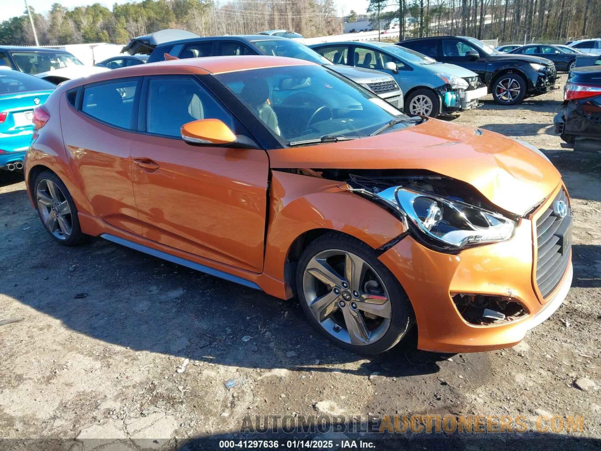 KMHTC6AE9FU242445 HYUNDAI VELOSTER 2015