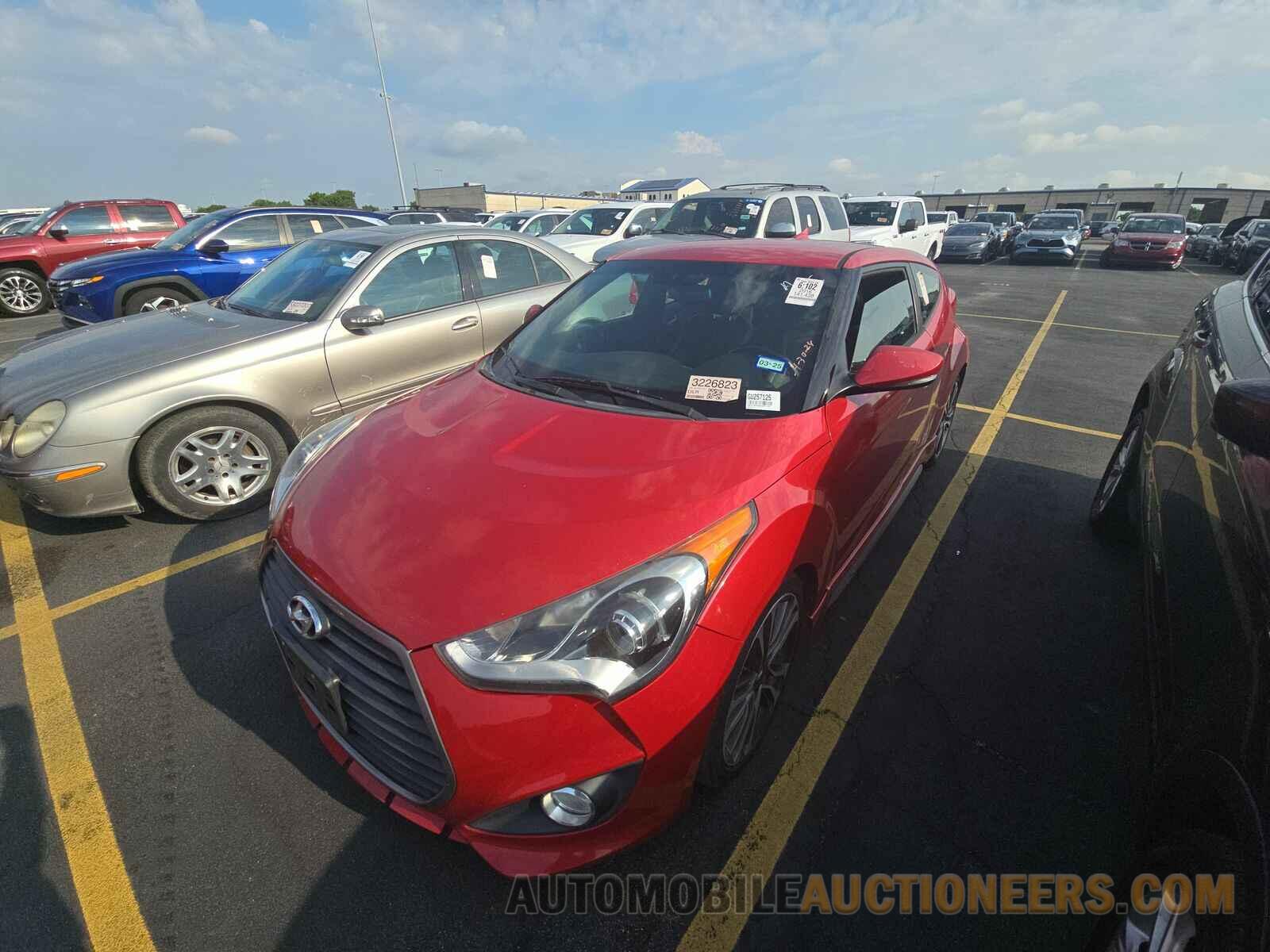 KMHTC6AE9GU257125 Hyundai Veloster 2016