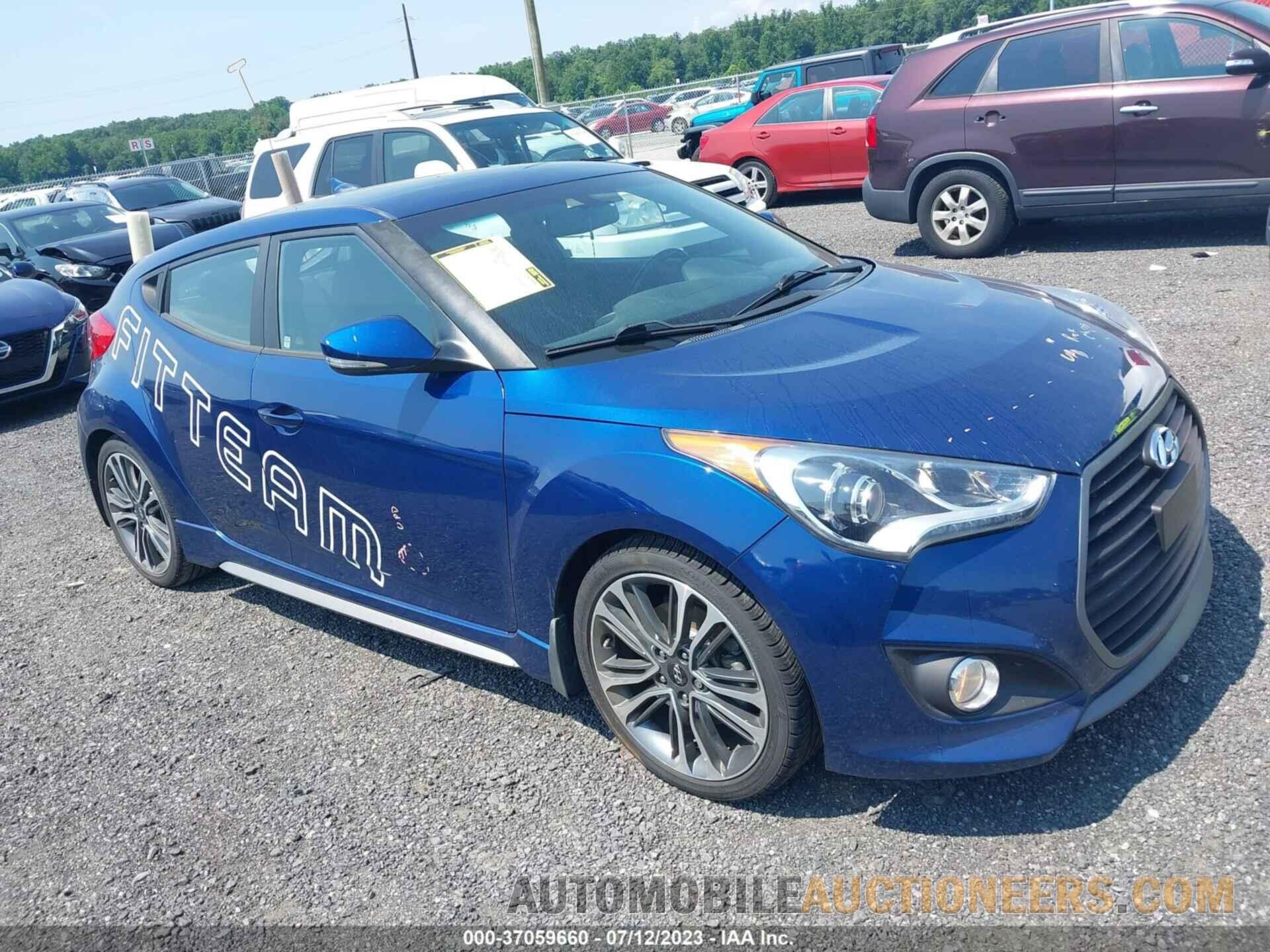 KMHTC6AE9GU281974 HYUNDAI VELOSTER 2016