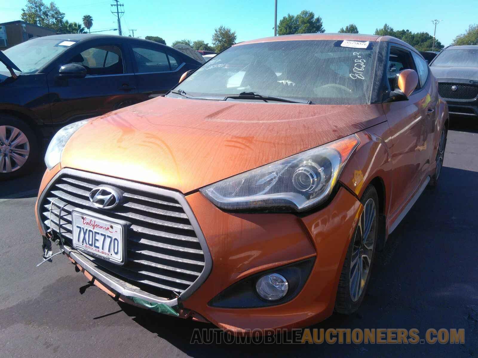 KMHTC6AE9GU283921 Hyundai Veloster 2016