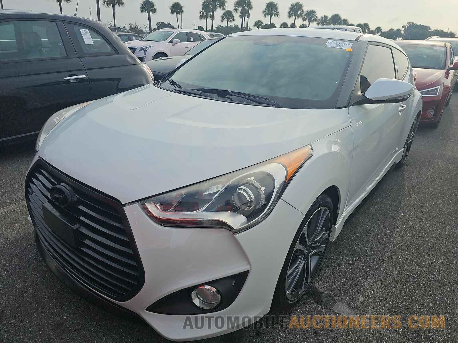 KMHTC6AE9GU291744 Hyundai Veloster 2016