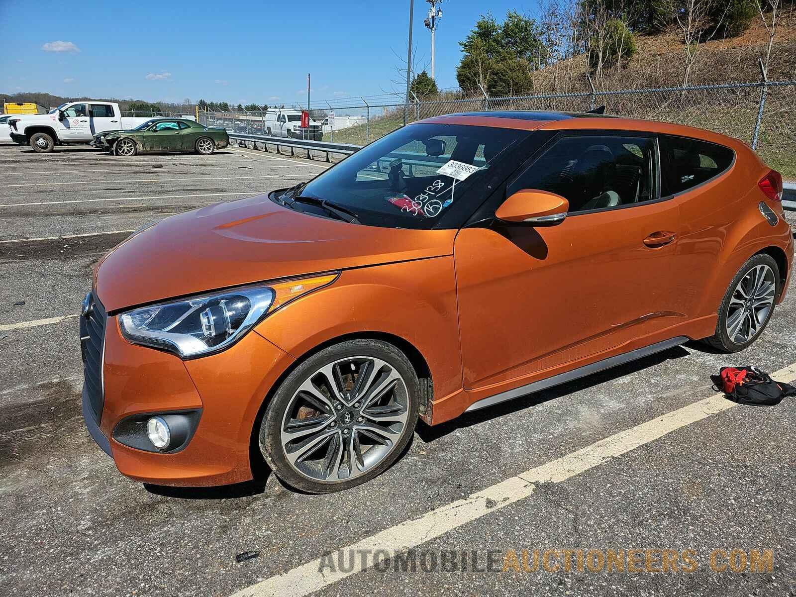 KMHTC6AE9GU303438 Hyundai Veloster 2016