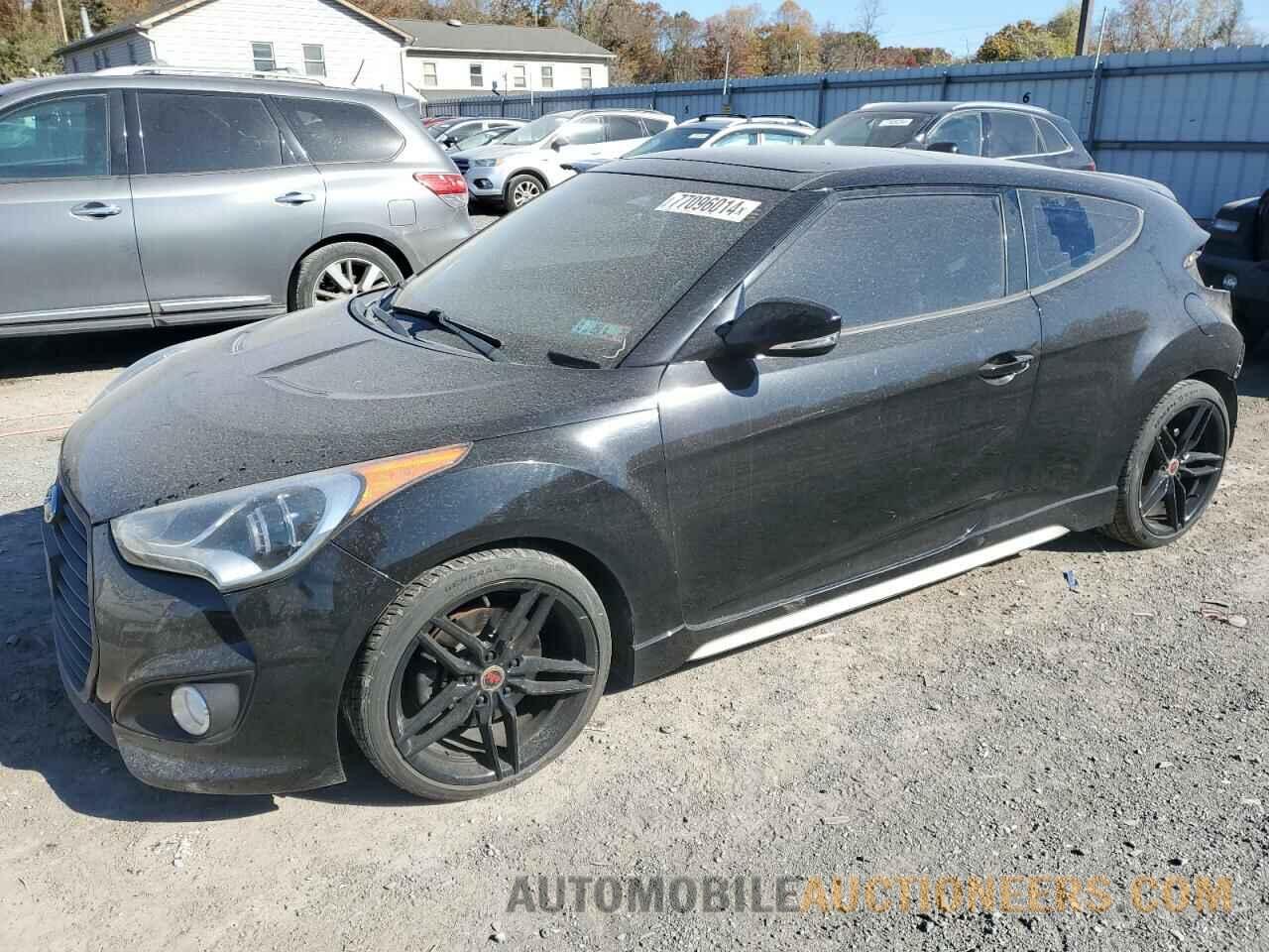 KMHTC6AEXDU129004 HYUNDAI VELOSTER 2013