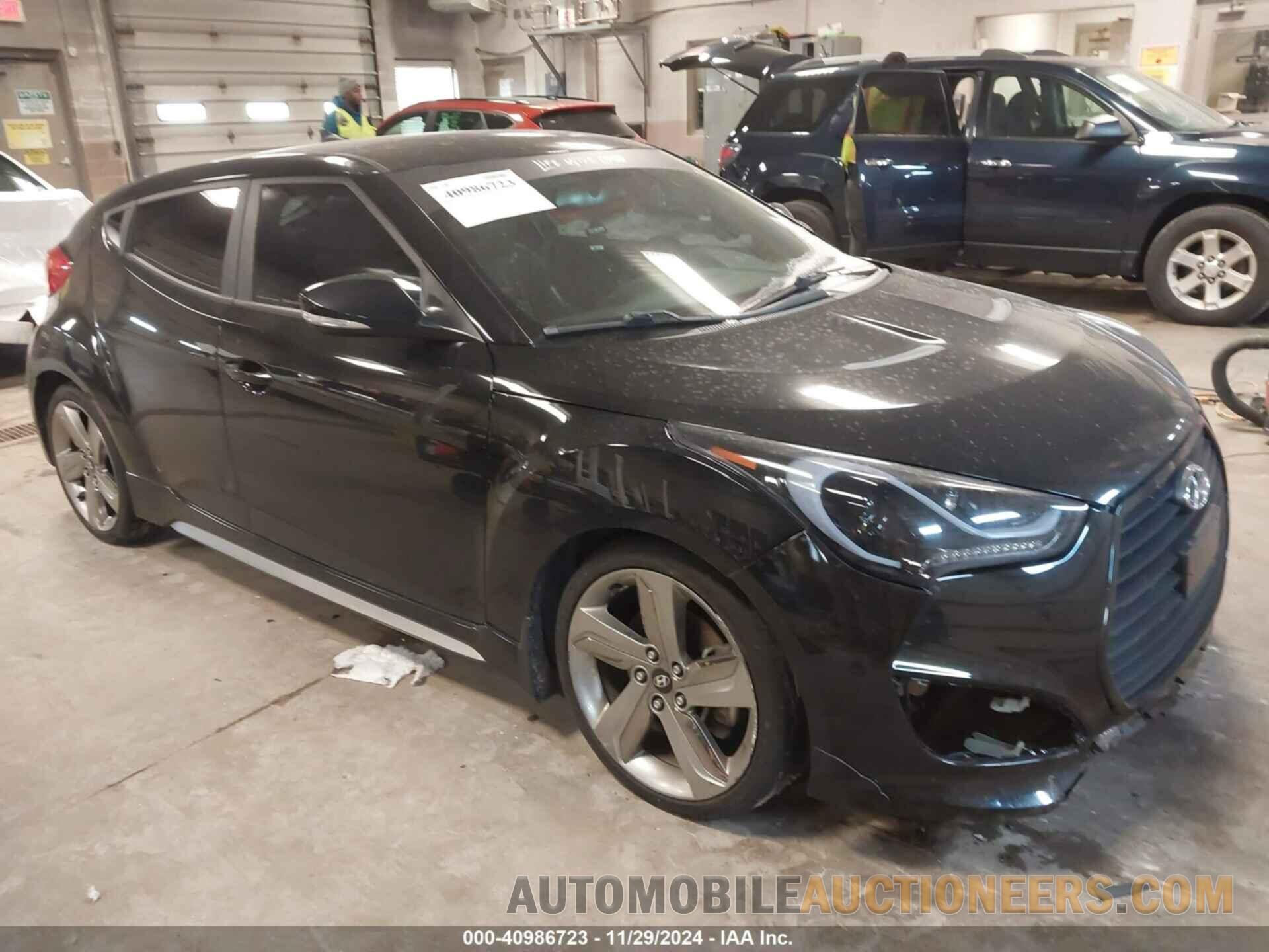 KMHTC6AEXDU169597 HYUNDAI VELOSTER 2013