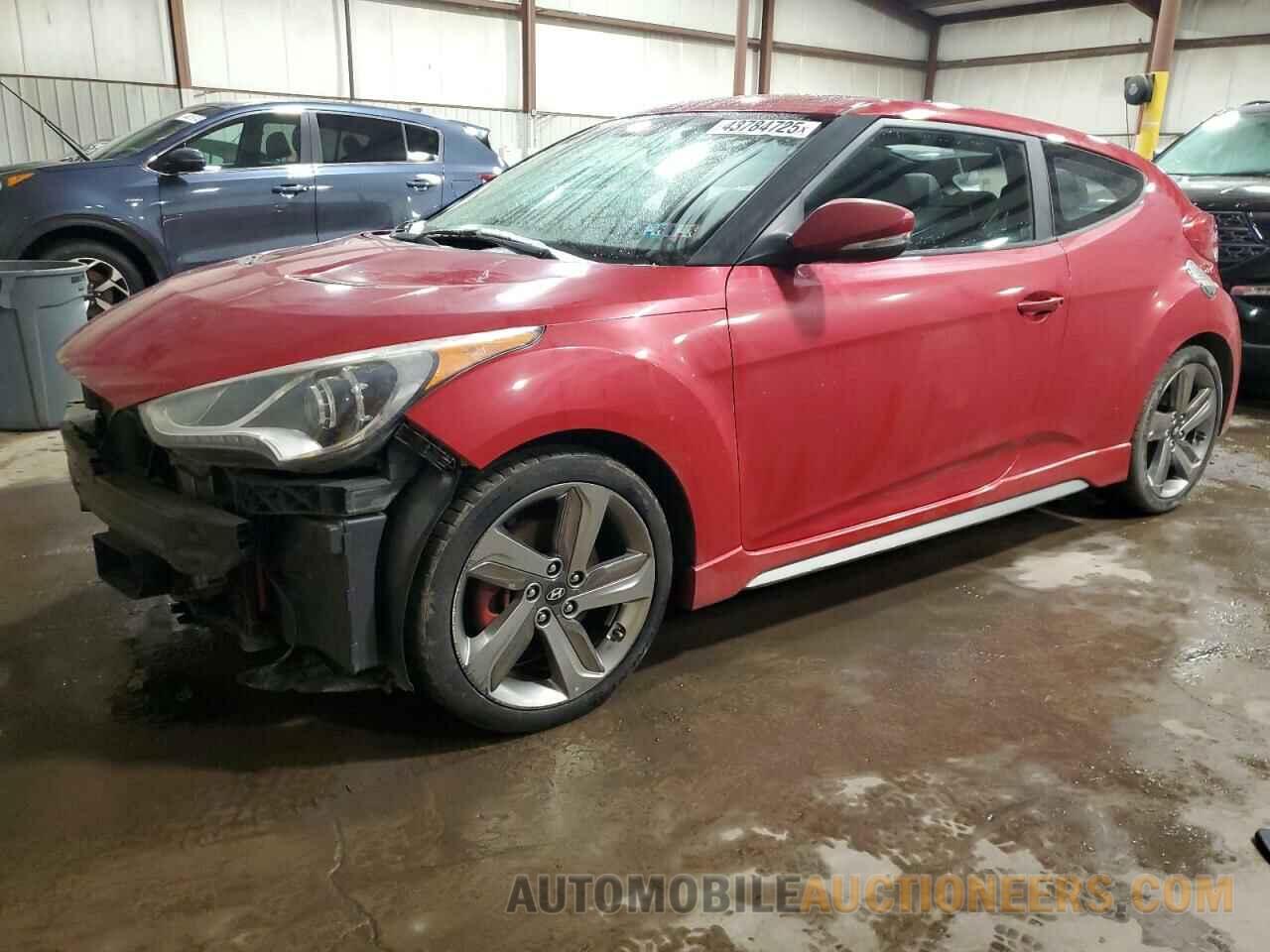 KMHTC6AEXEU182738 HYUNDAI VELOSTER 2014