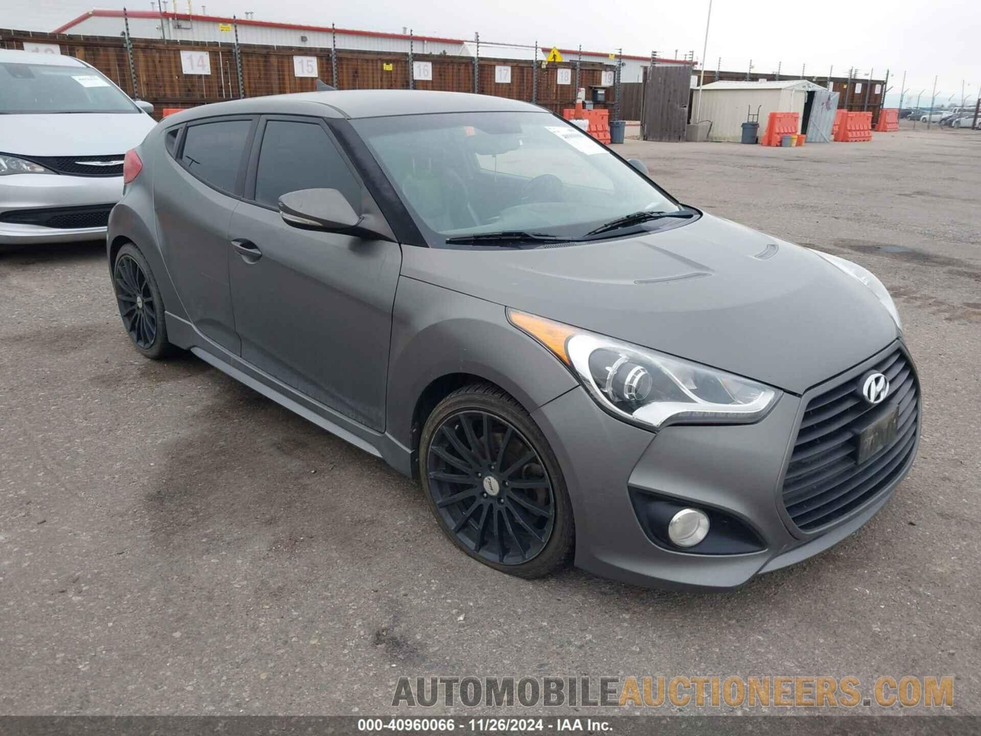 KMHTC6AEXEU183999 HYUNDAI VELOSTER 2014