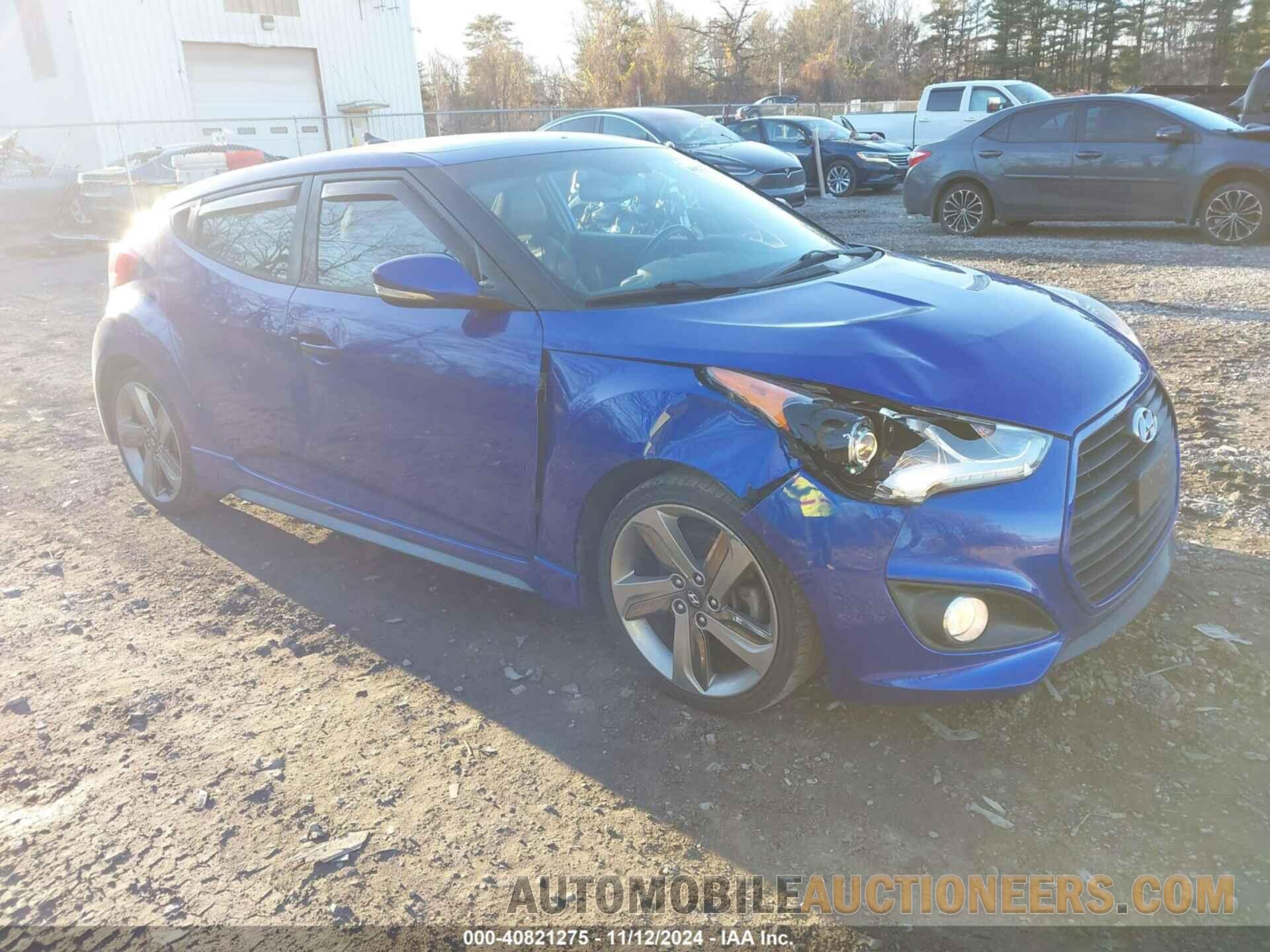 KMHTC6AEXEU205810 HYUNDAI VELOSTER 2014