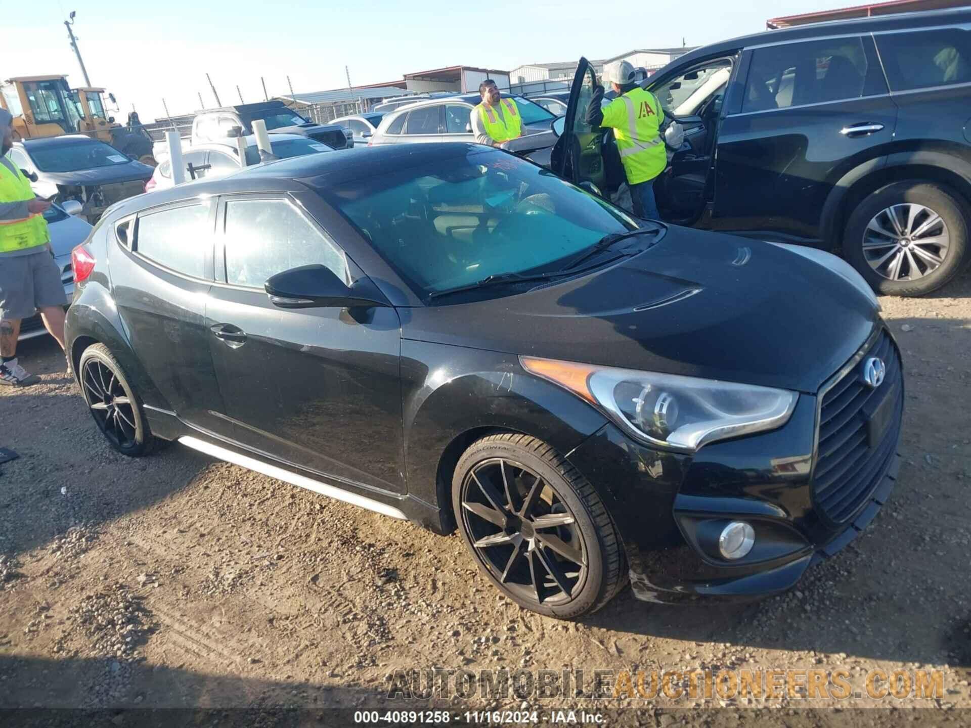 KMHTC6AEXEU210117 HYUNDAI VELOSTER 2014