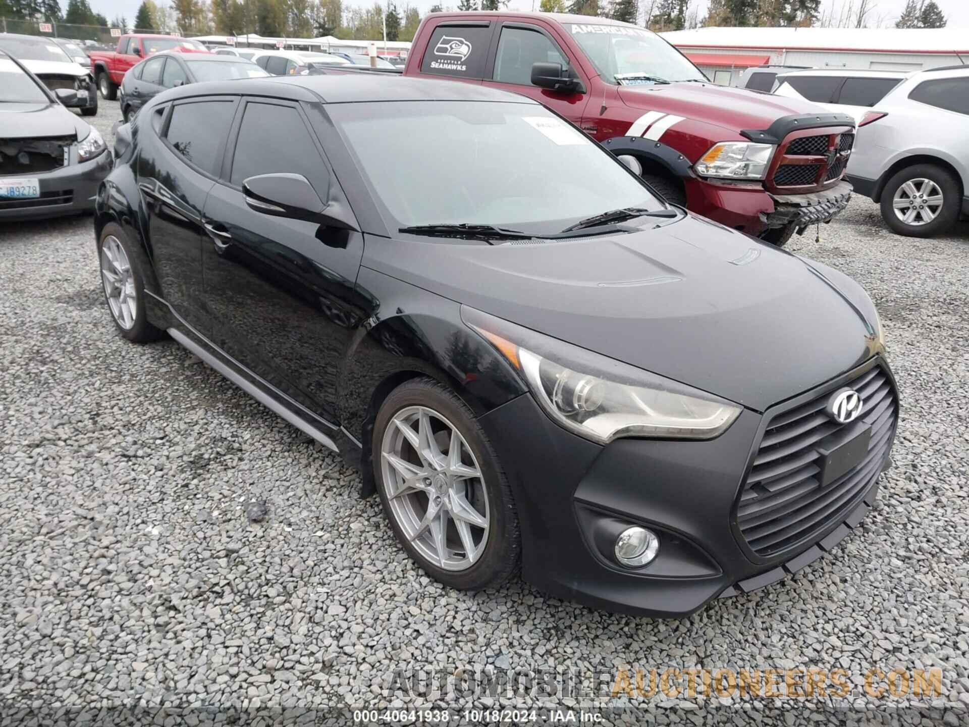 KMHTC6AEXFU222852 HYUNDAI VELOSTER 2015