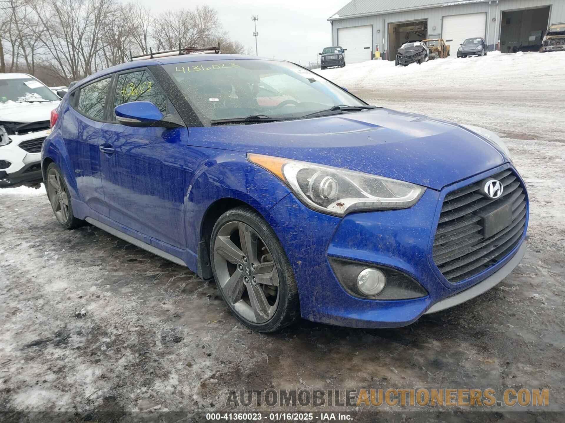 KMHTC6AEXFV216503 HYUNDAI VELOSTER 2015