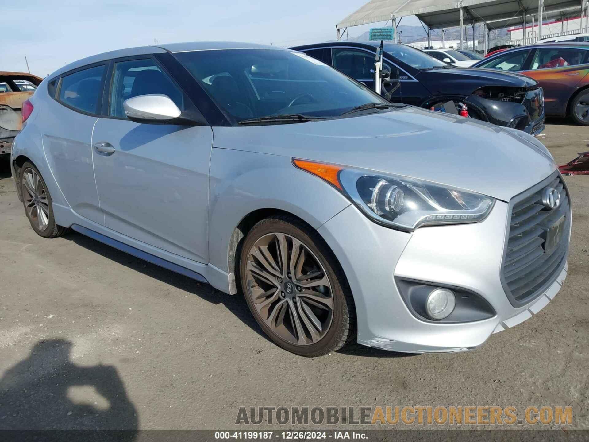 KMHTC6AEXGU252628 HYUNDAI VELOSTER 2016