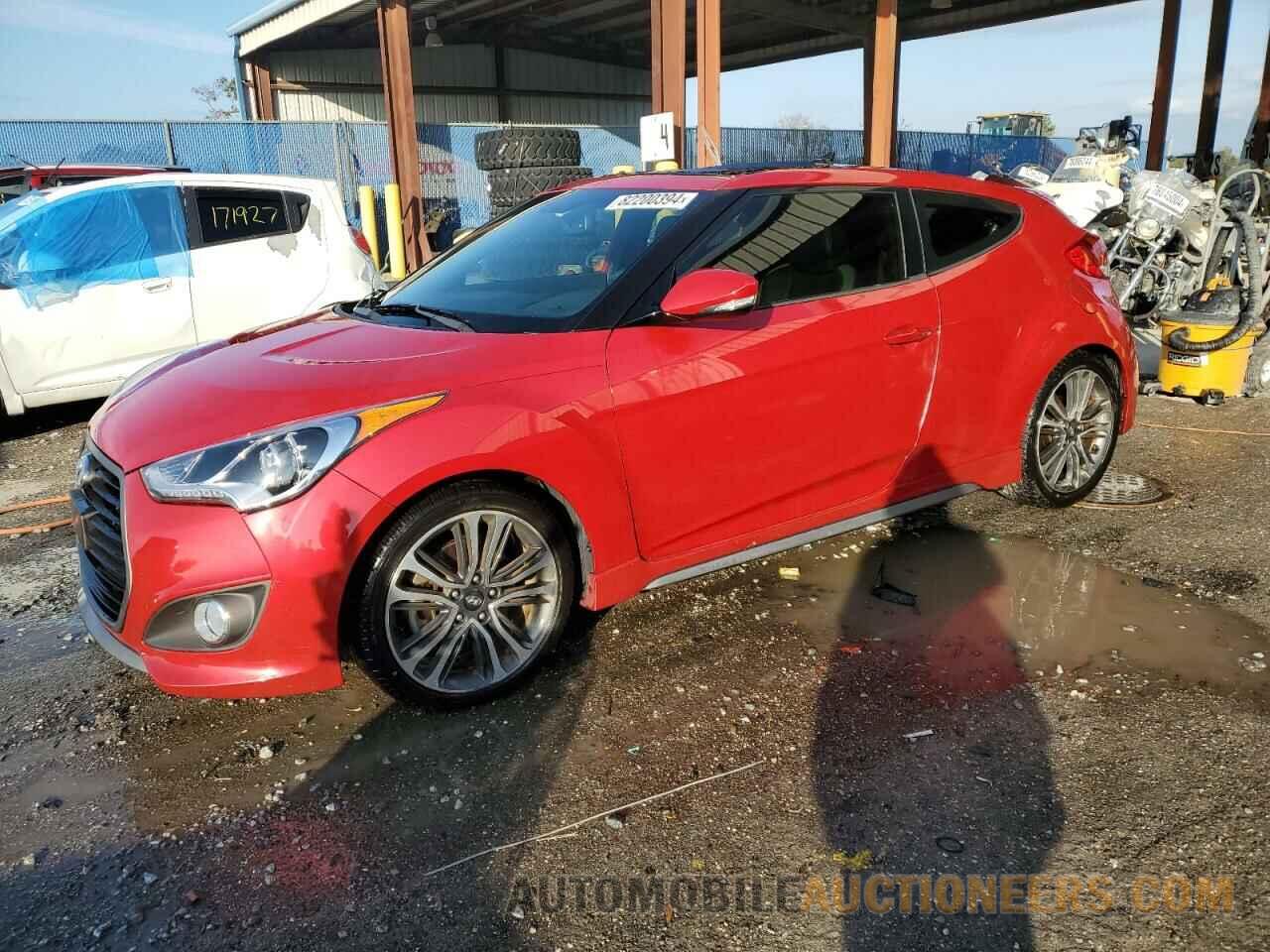 KMHTC6AEXGU284320 HYUNDAI VELOSTER 2016