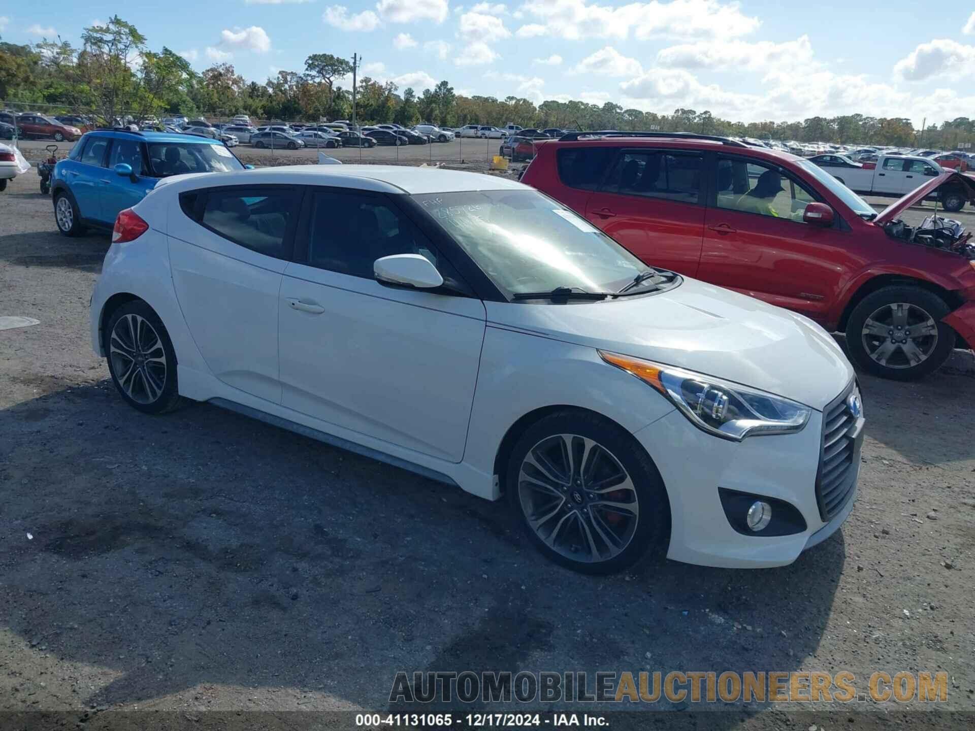 KMHTC6AEXGU285726 HYUNDAI VELOSTER 2016