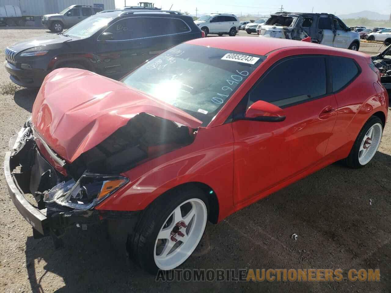 KMHTG6AF3KU019406 HYUNDAI VELOSTER 2019