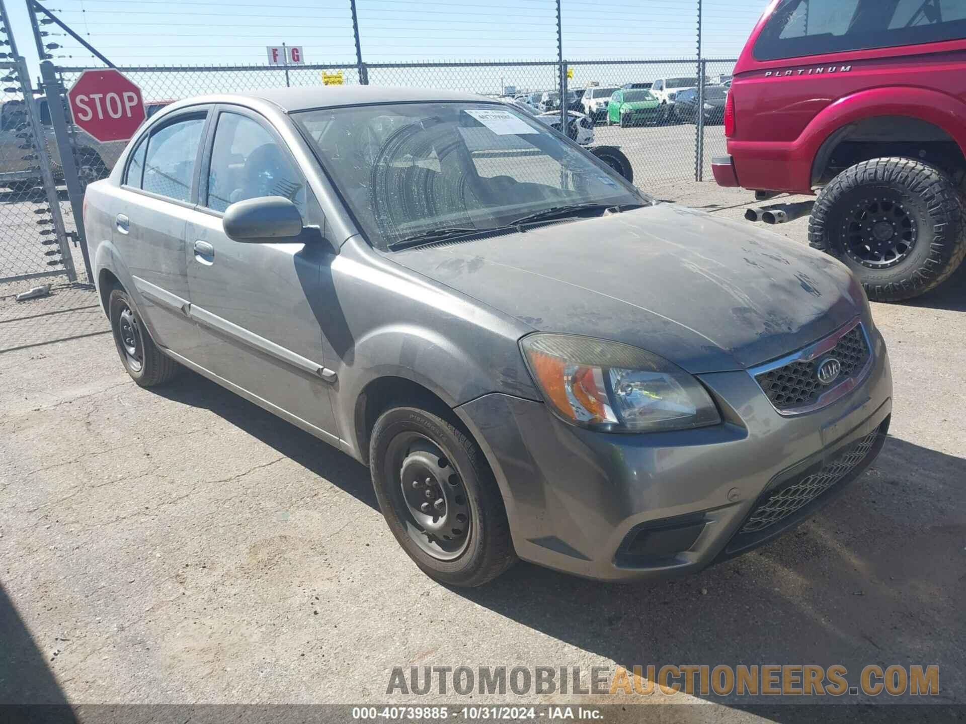 KNADH4A34B6944665 KIA RIO 2011