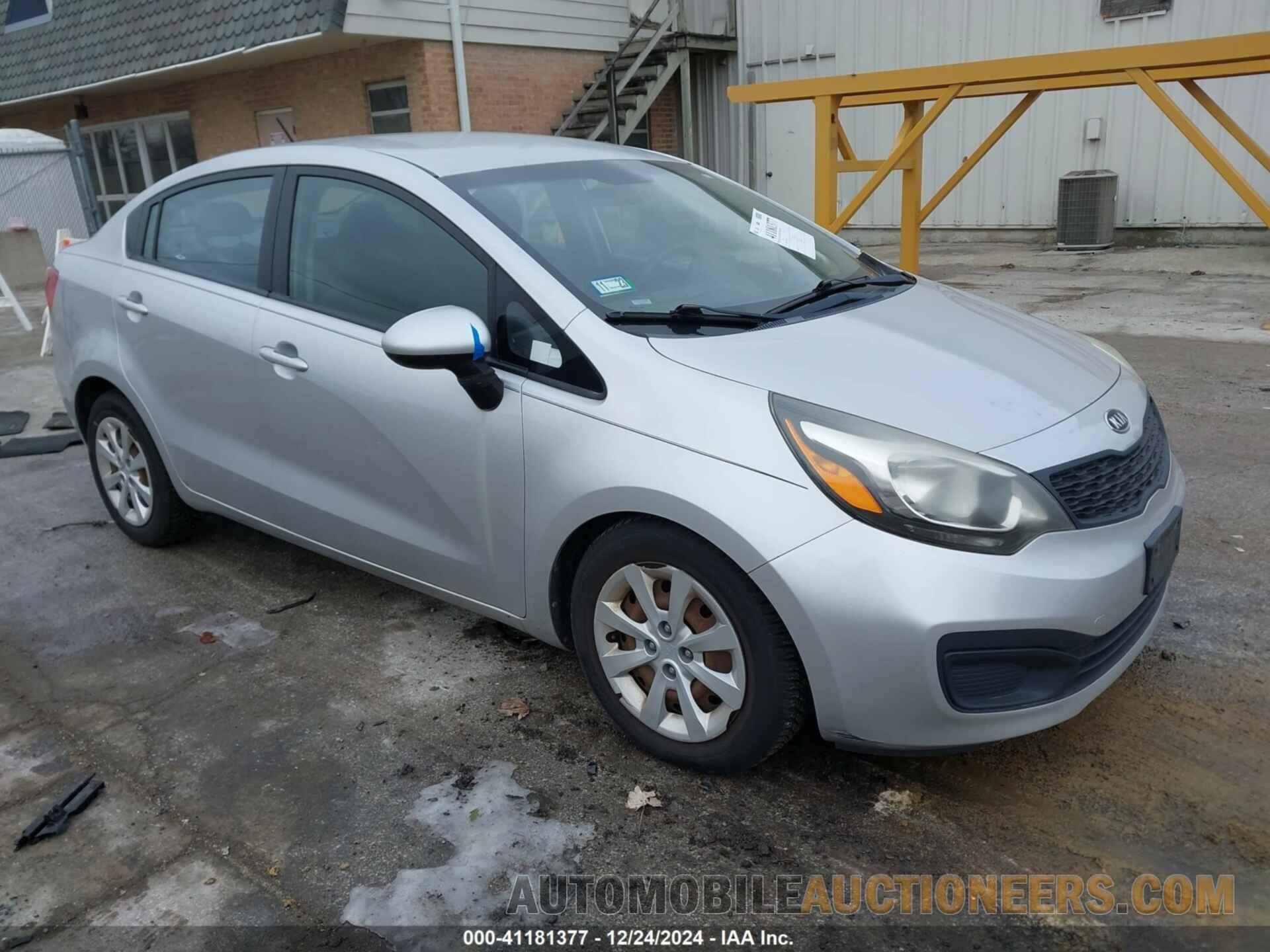 KNADM4A30C6087077 KIA RIO 2012