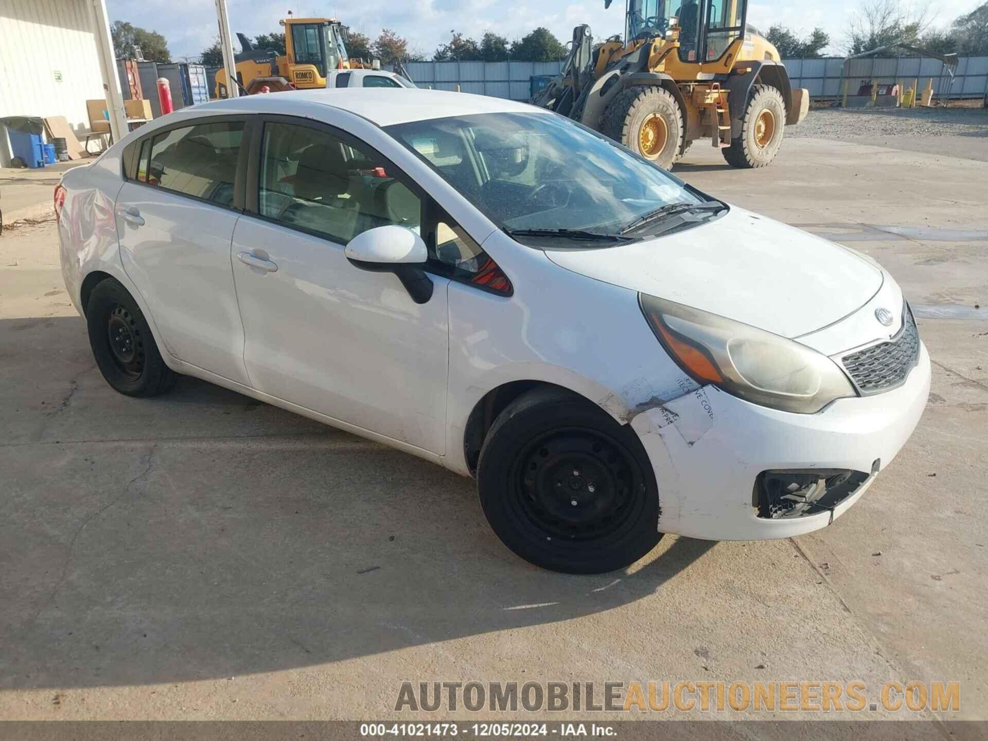 KNADM4A30C6090254 KIA RIO 2012