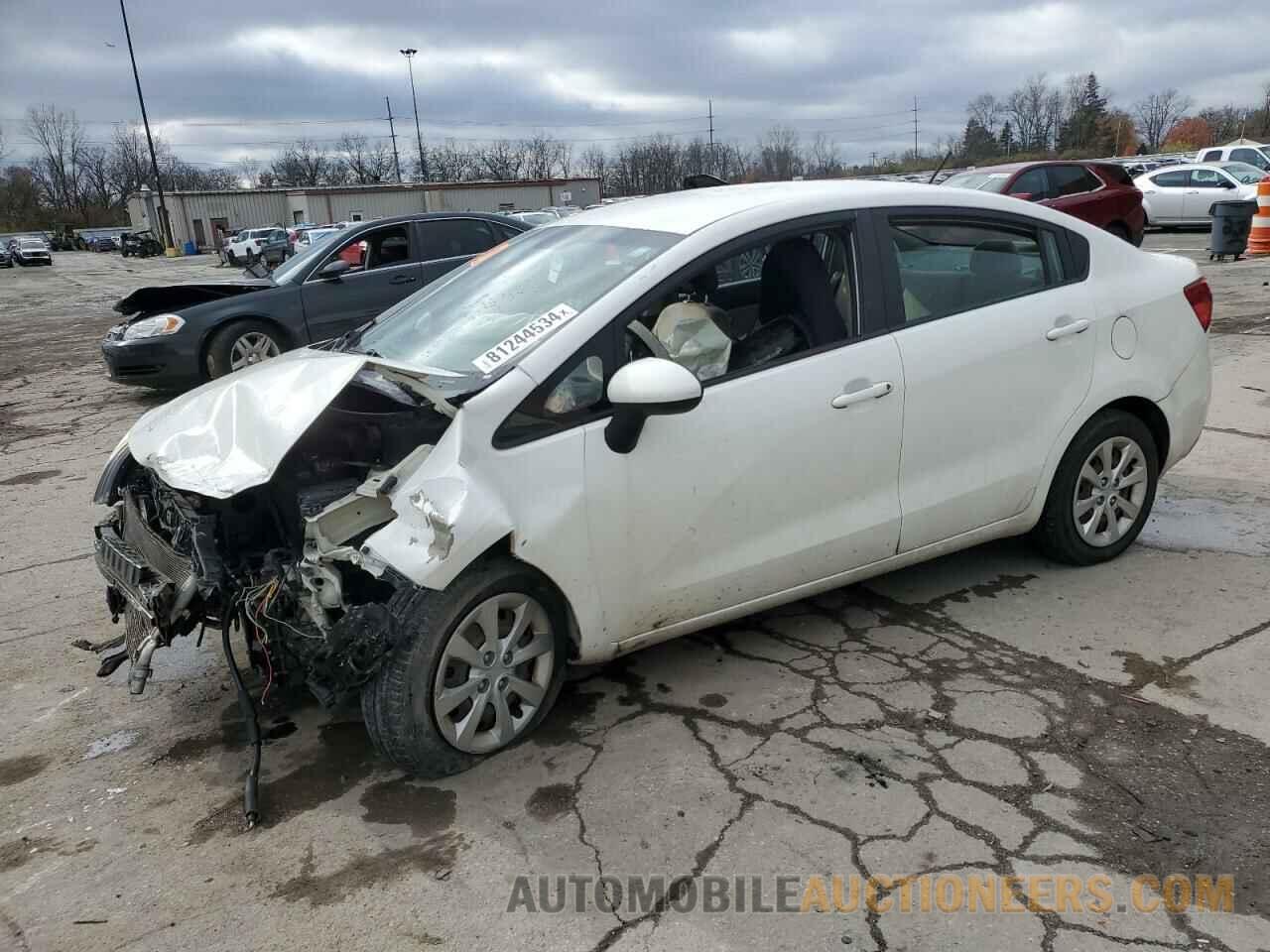 KNADM4A30D6124226 KIA RIO 2013