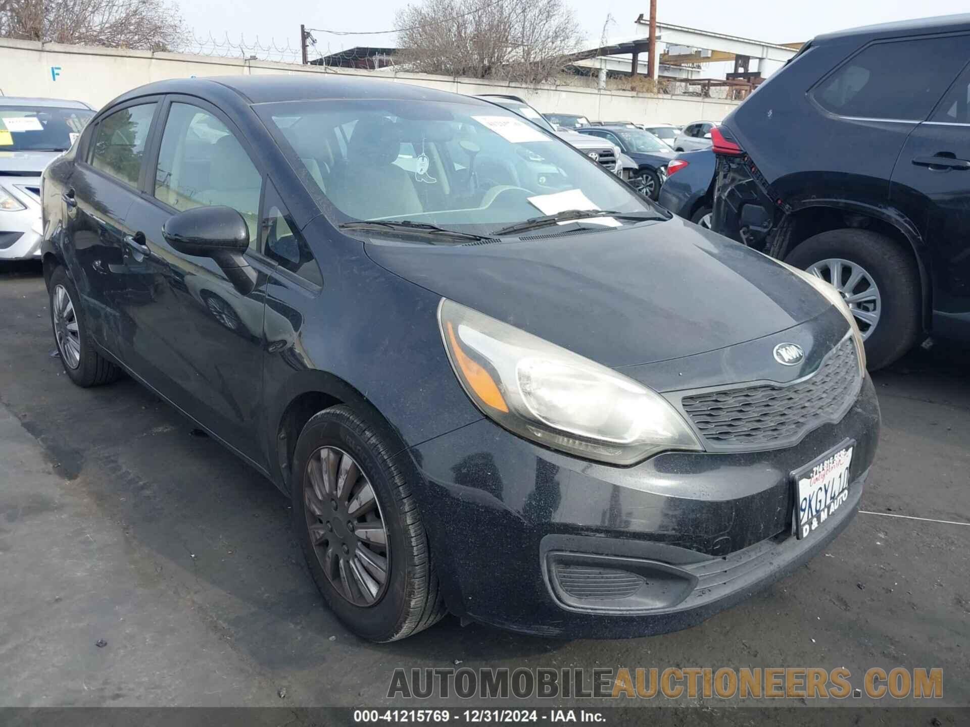 KNADM4A30D6202570 KIA RIO 2013