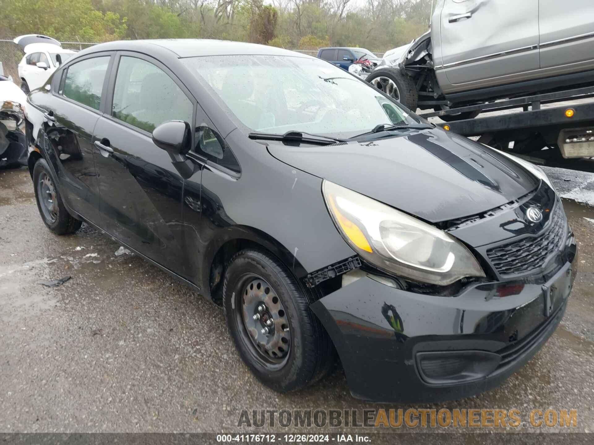 KNADM4A30D6234788 KIA RIO 2013