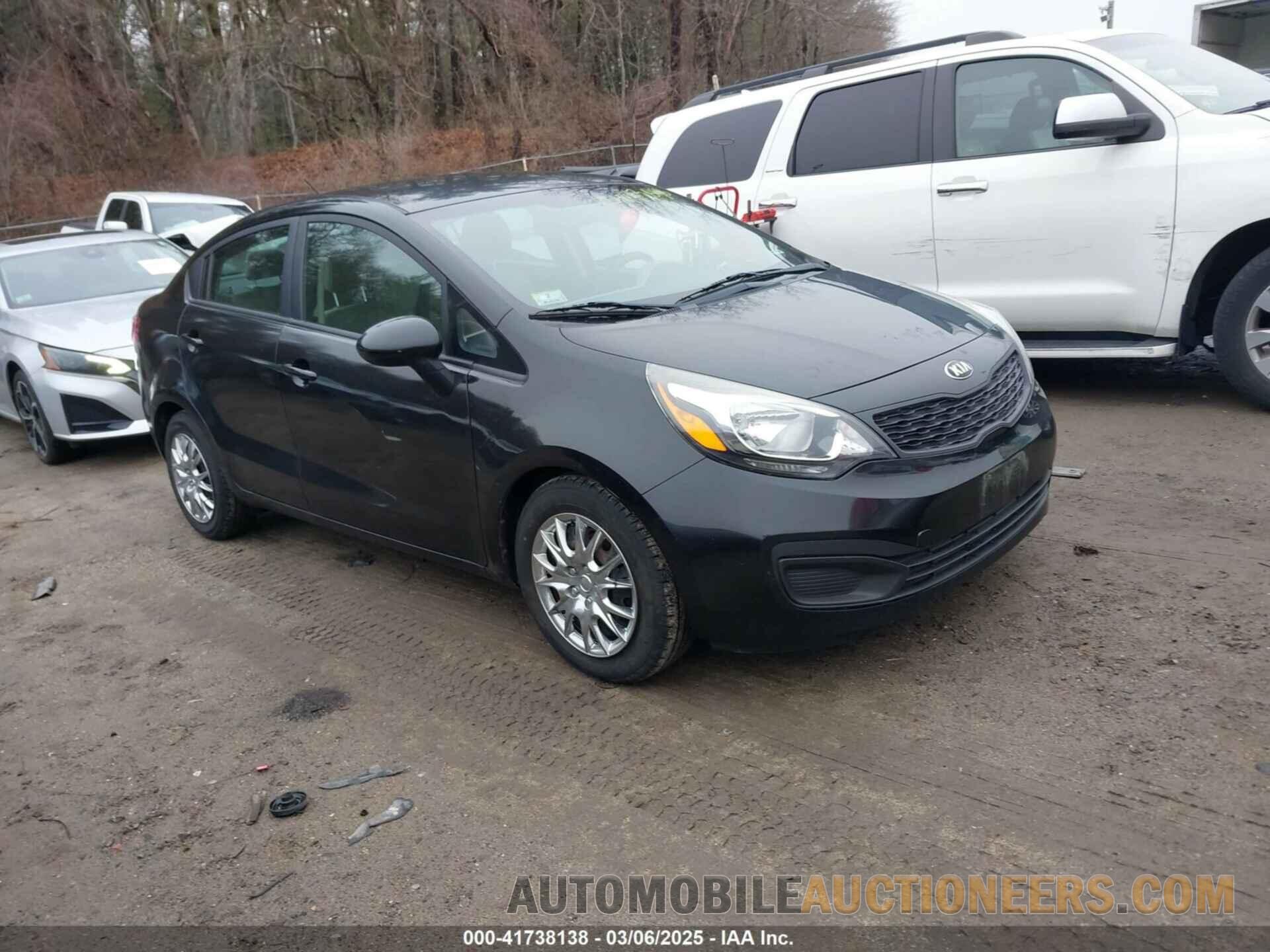 KNADM4A30E6370372 KIA RIO 2014