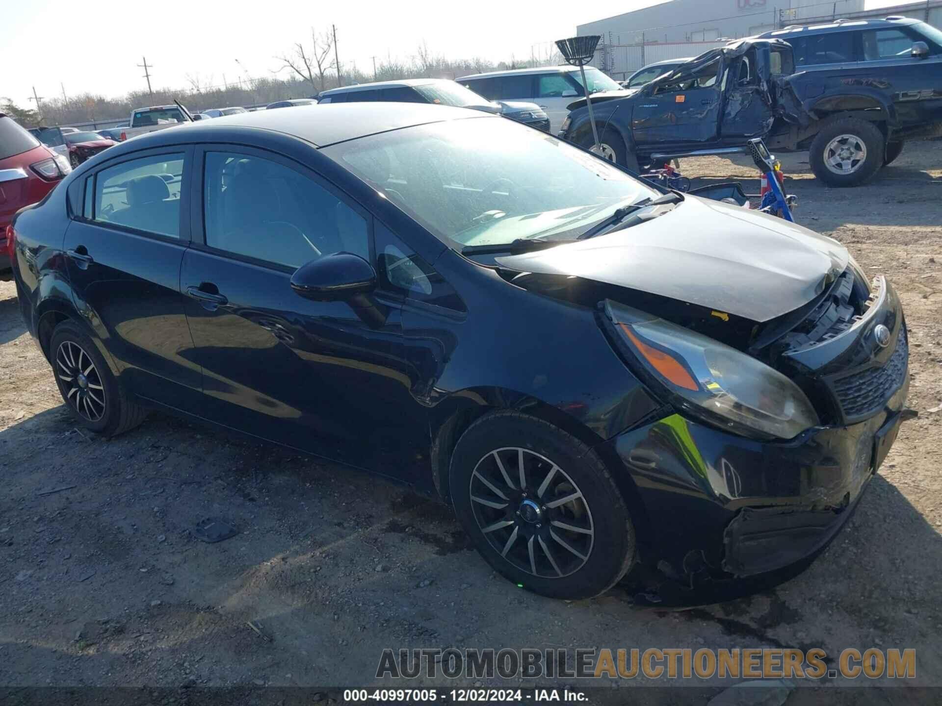 KNADM4A30E6371683 KIA RIO 2014