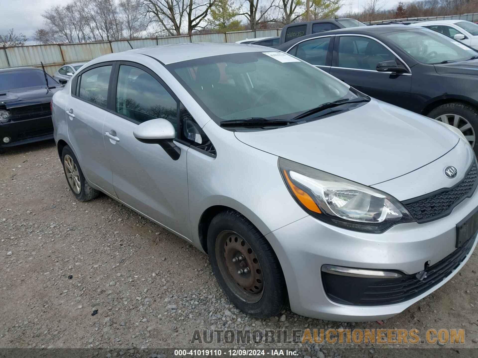 KNADM4A30G6637111 KIA RIO 2016