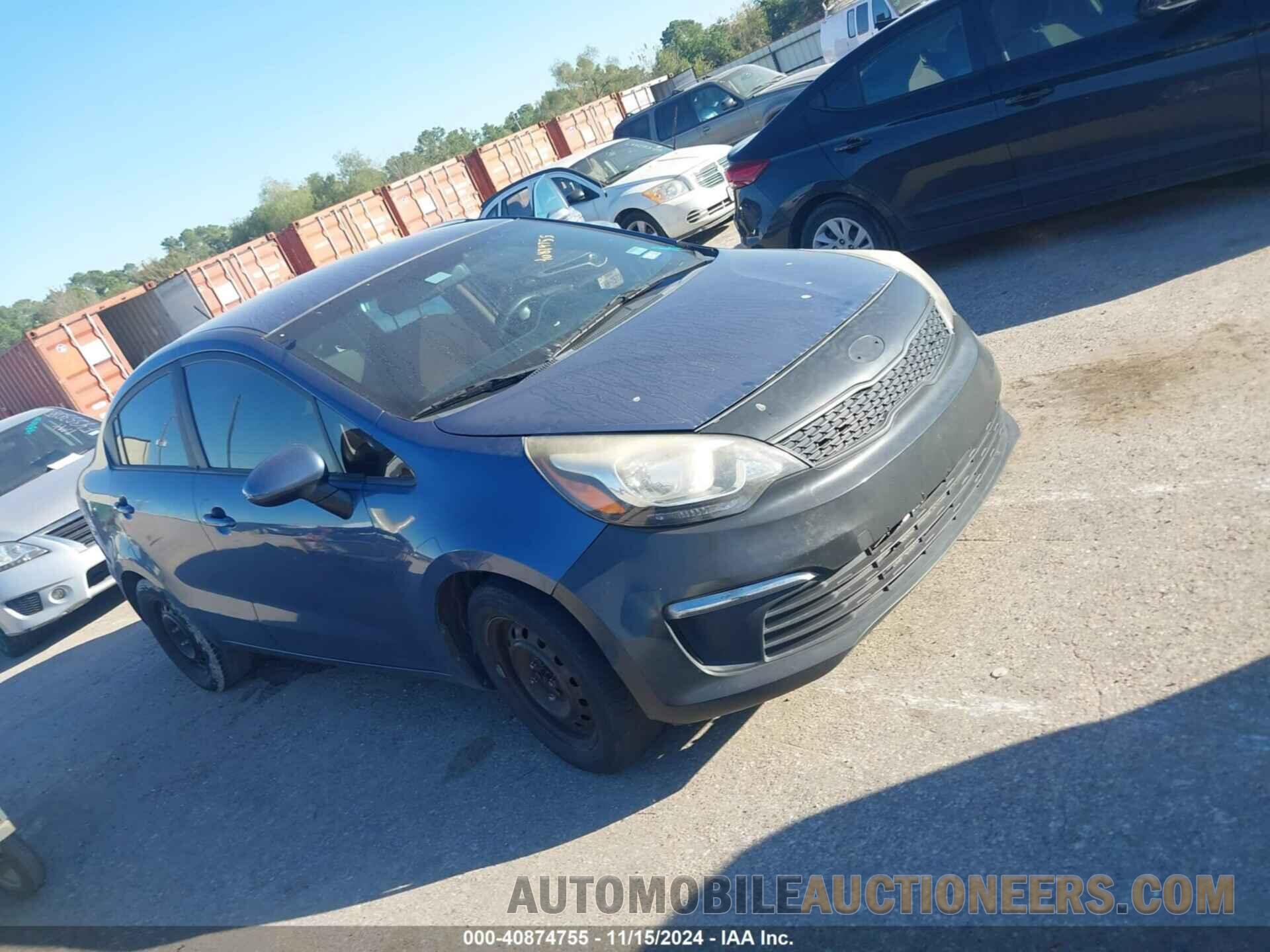 KNADM4A30G6692030 KIA RIO 2016