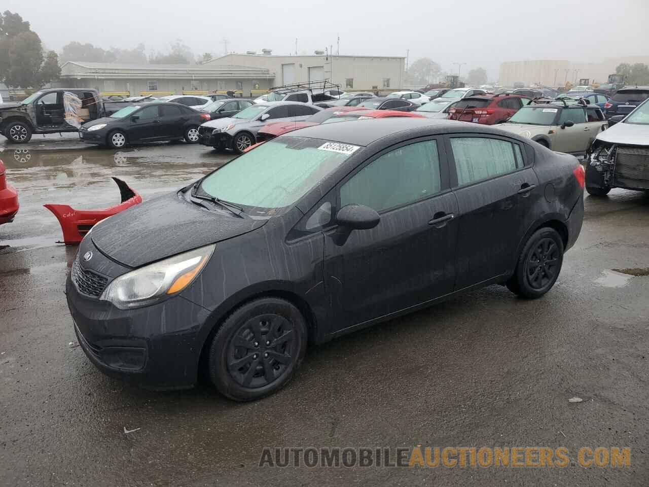 KNADM4A31E6397144 KIA RIO 2014