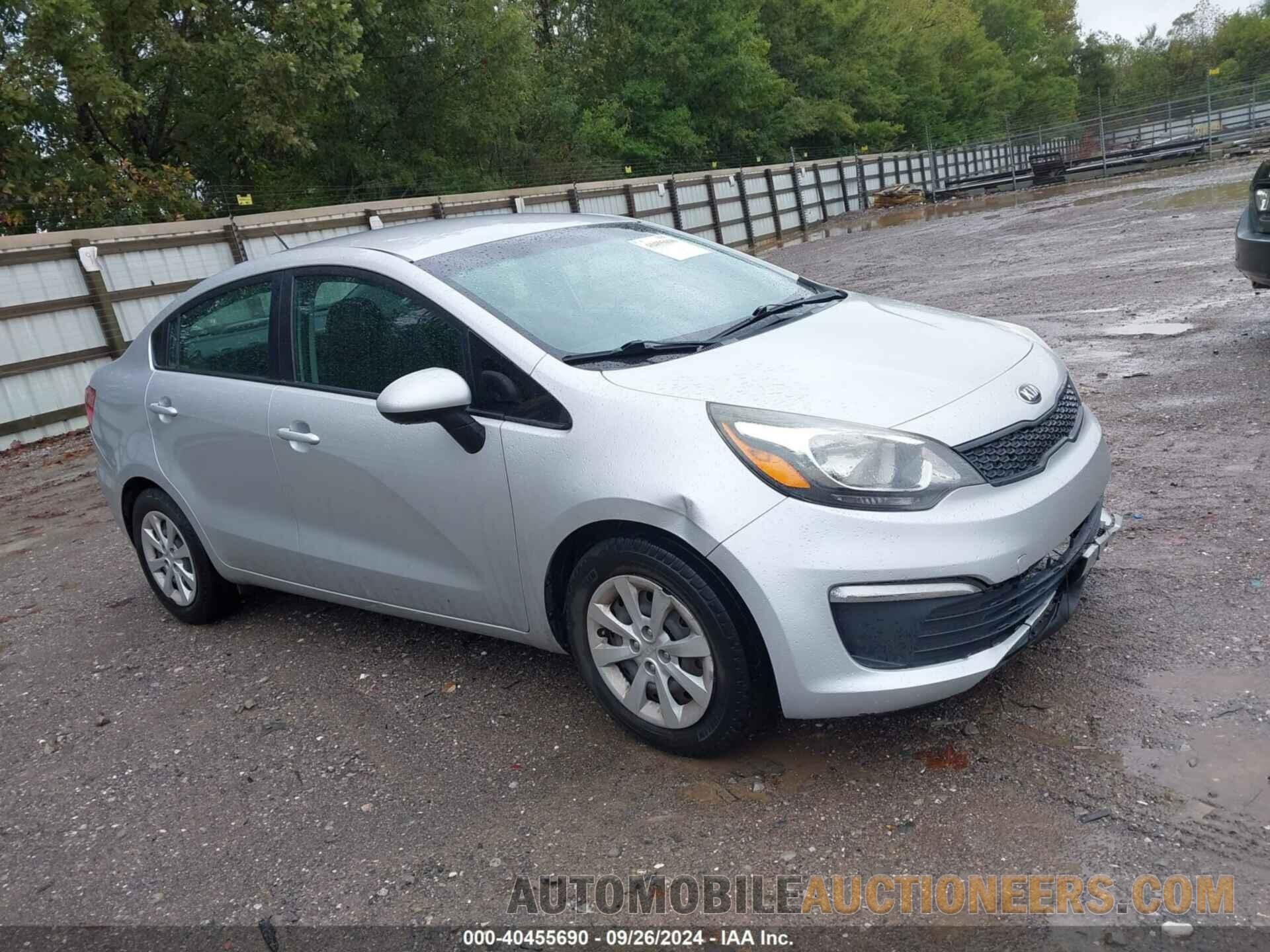 KNADM4A31G6586833 KIA RIO 2016