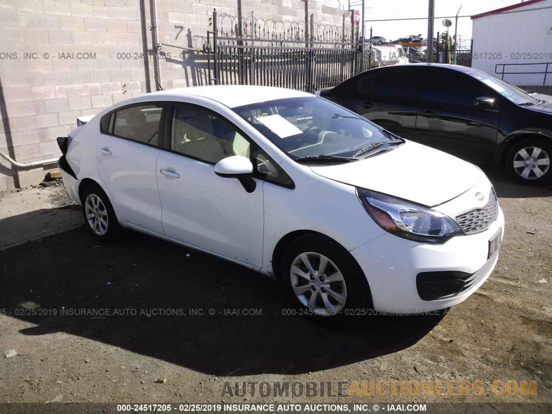 KNADM4A32D6230547 KIA RIO 2013