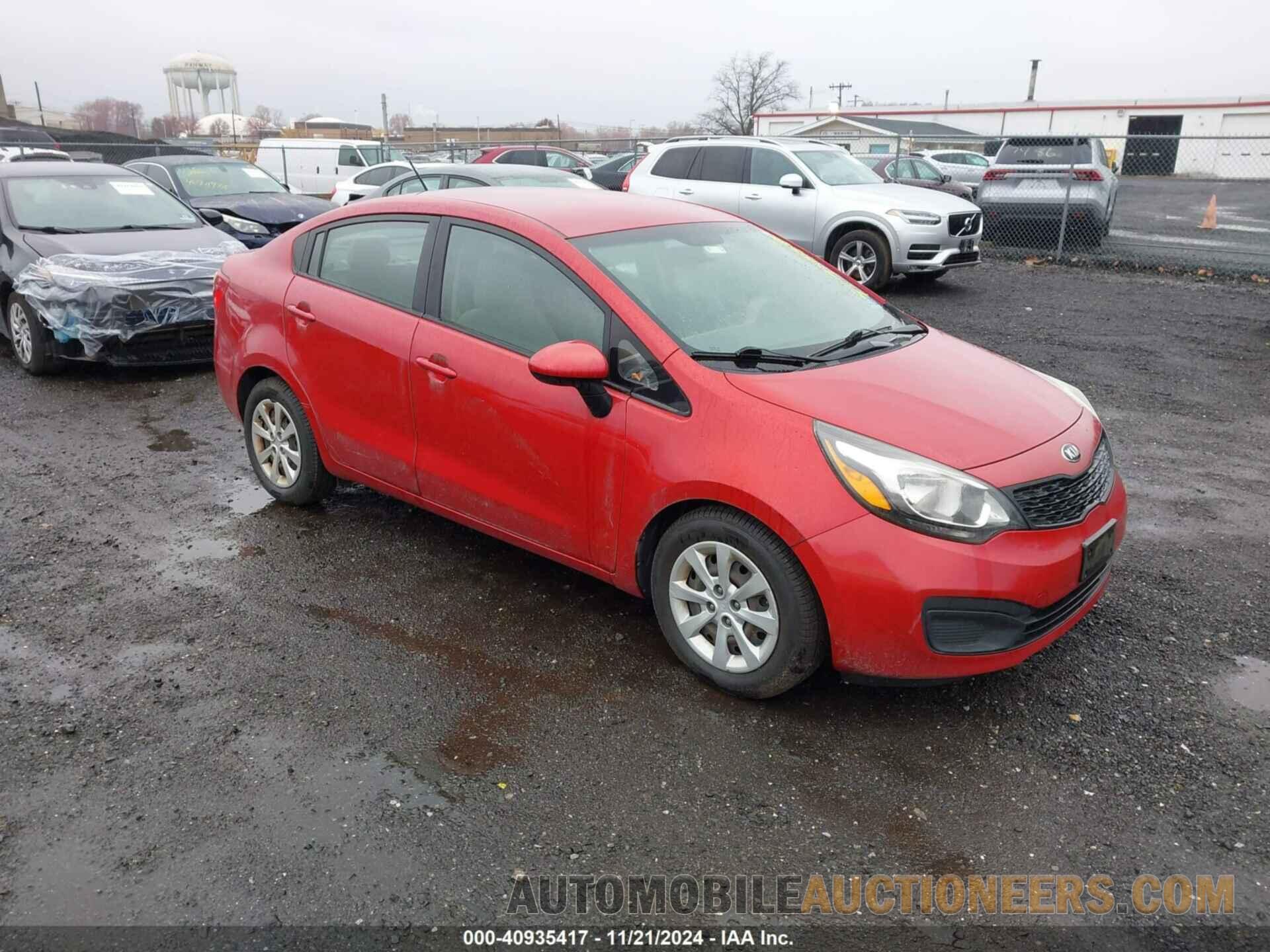 KNADM4A32E6324266 KIA RIO 2014