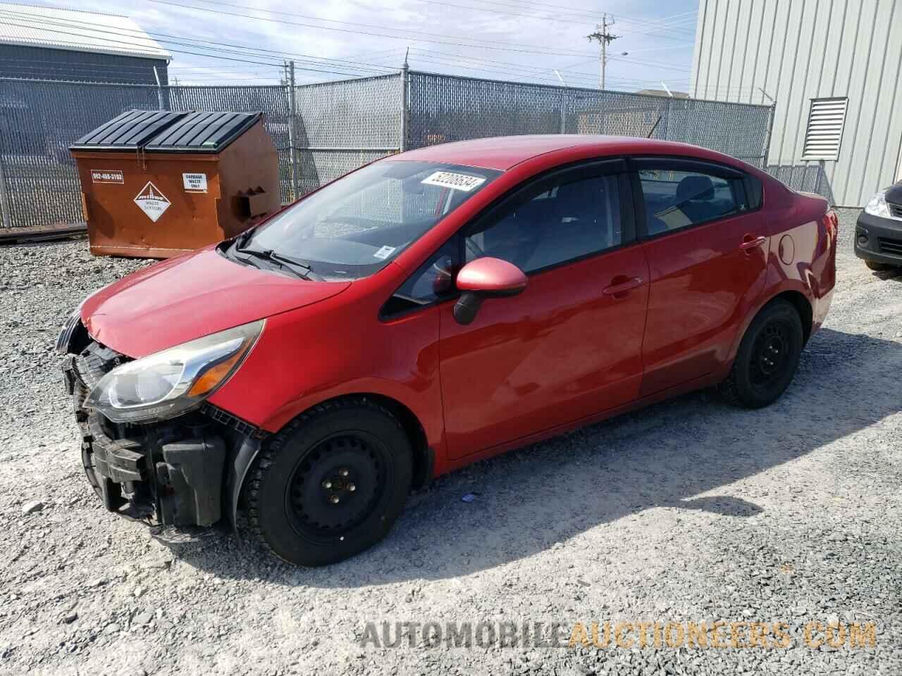 KNADM4A32E6393426 KIA RIO 2014